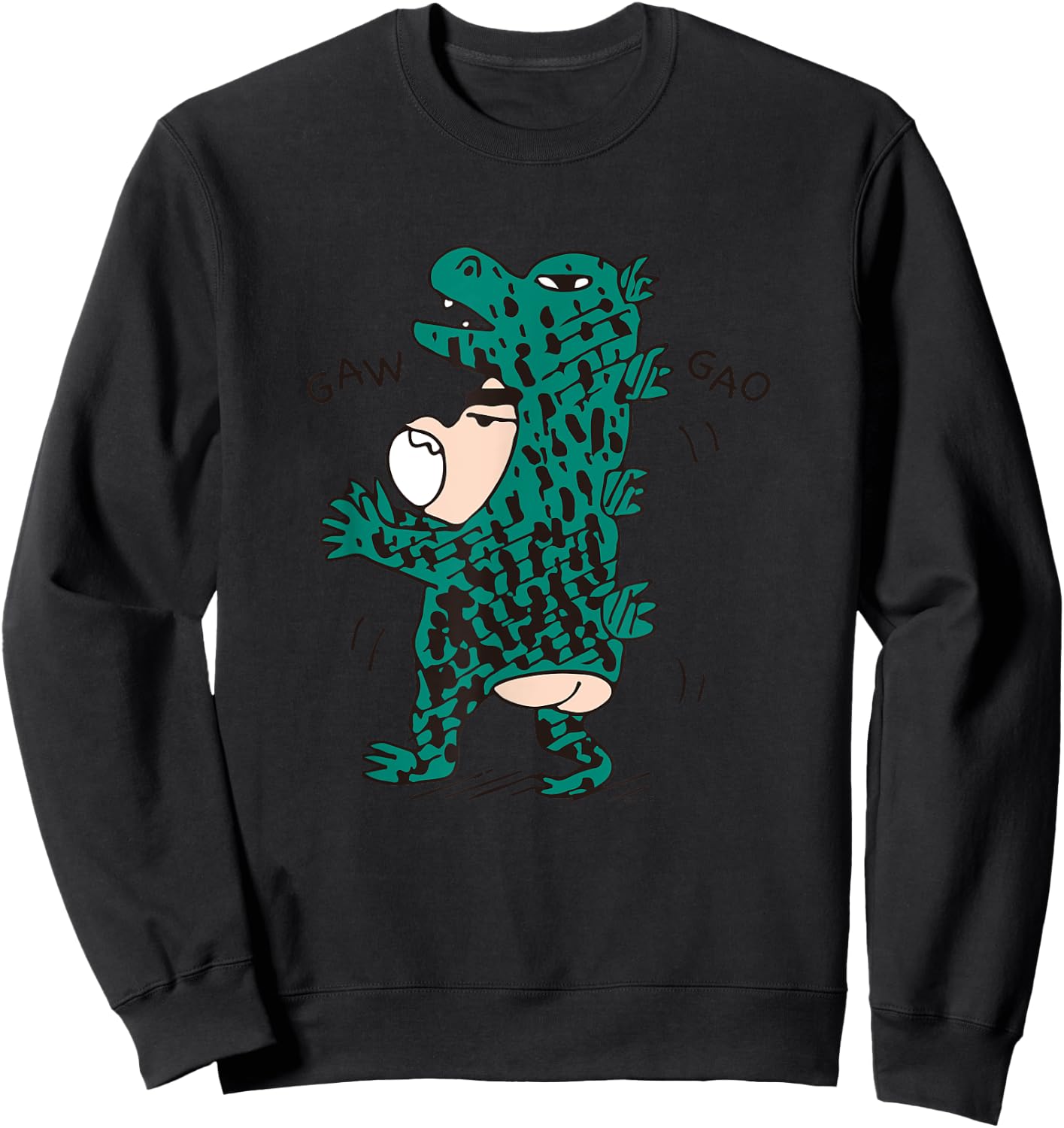 【Manga】Crayon Shin-chan Transform into Sirimarudashi! Sweatshirt - Sweatshirt | Black