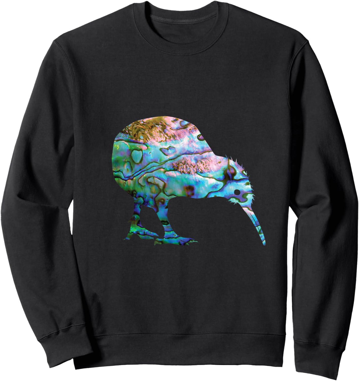New Zealand Kiwi Bird Sweatshirt - Sweatshirt | Black