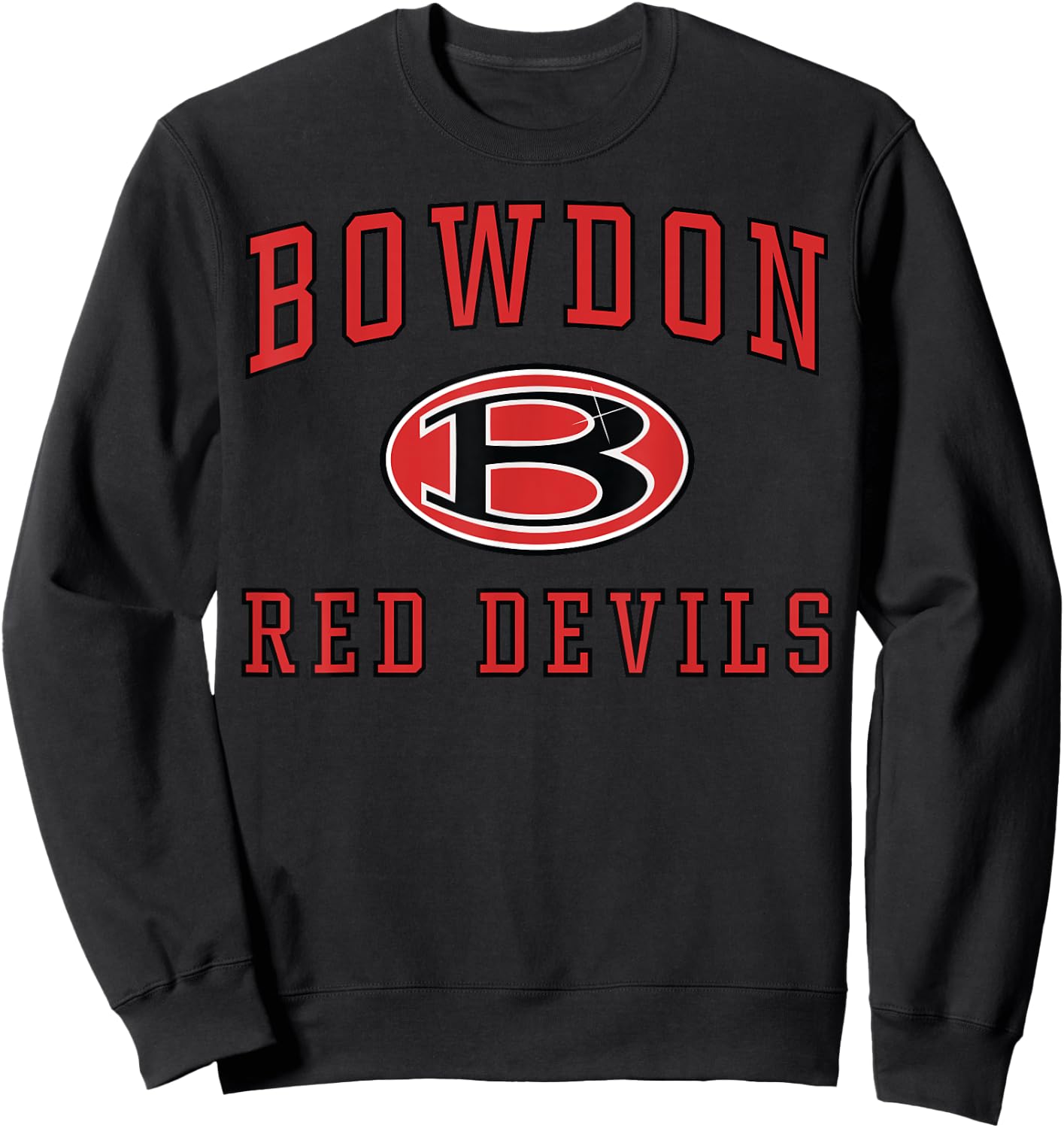 Bowdon High School Red Devils Sweatshirt - Sweatshirt | Black