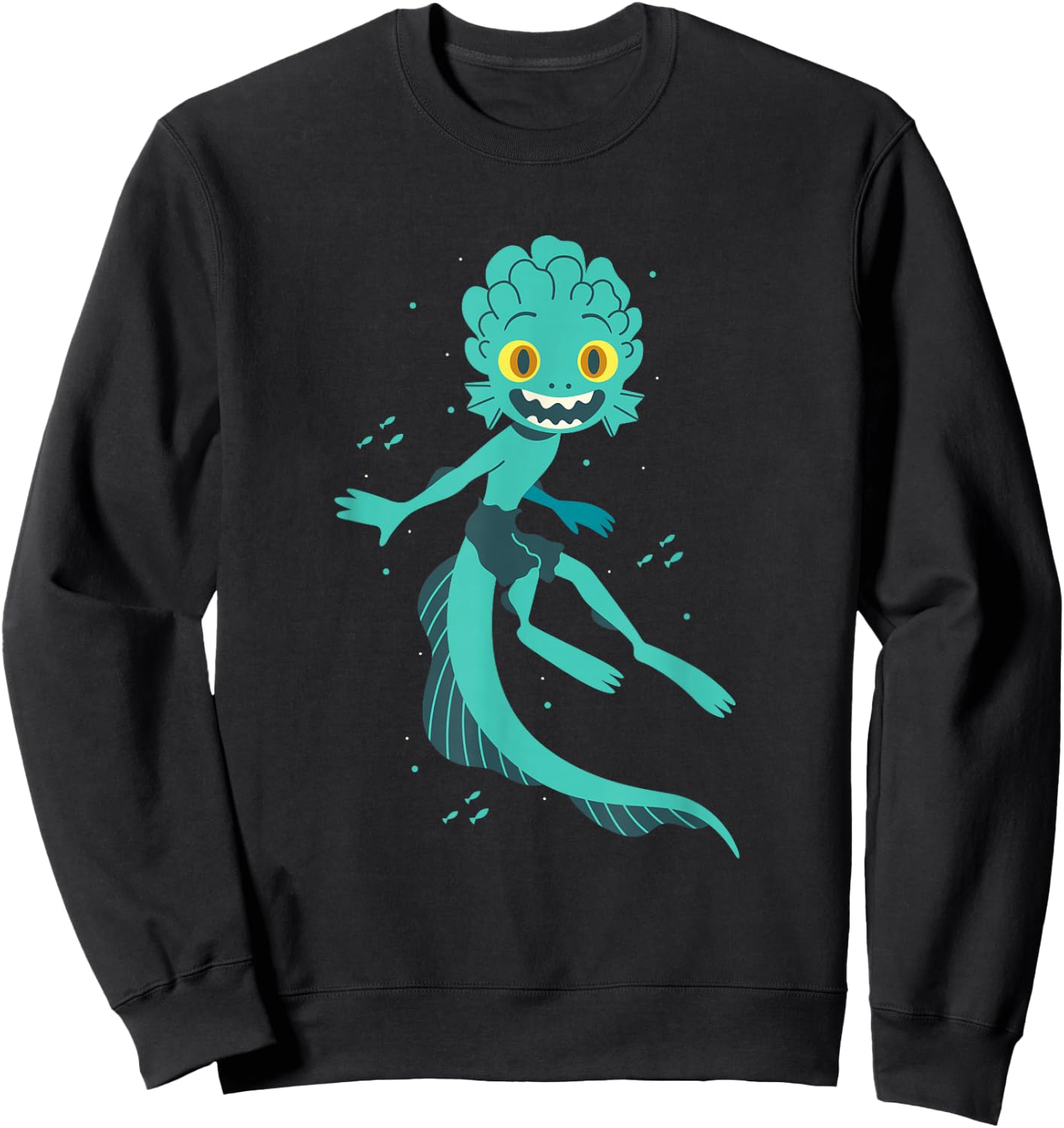 Disney Pixar Luca Portrait Sweatshirt - Sweatshirt | Black