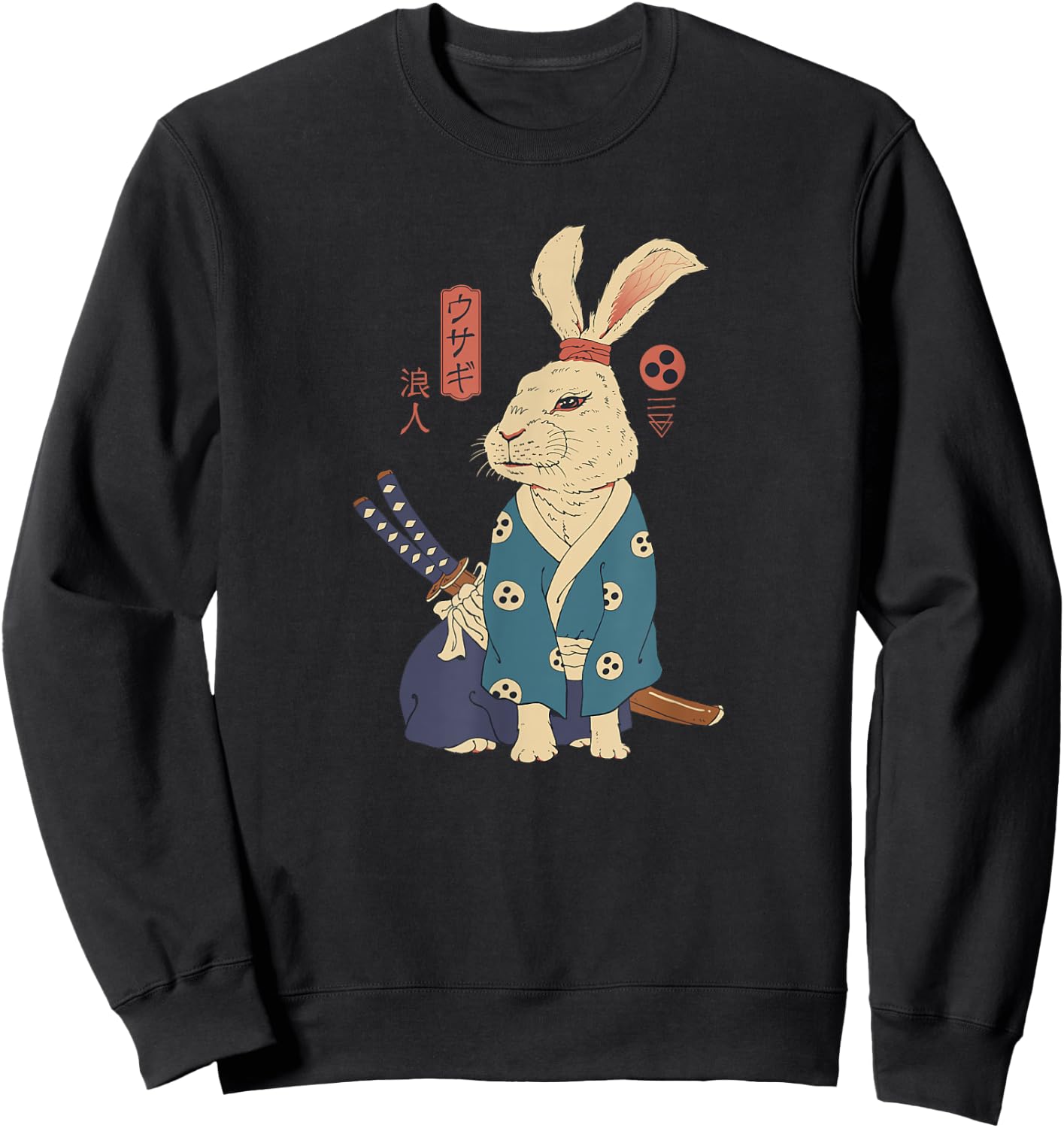Ronin Usagi Sweatshirt - Sweatshirt | Black