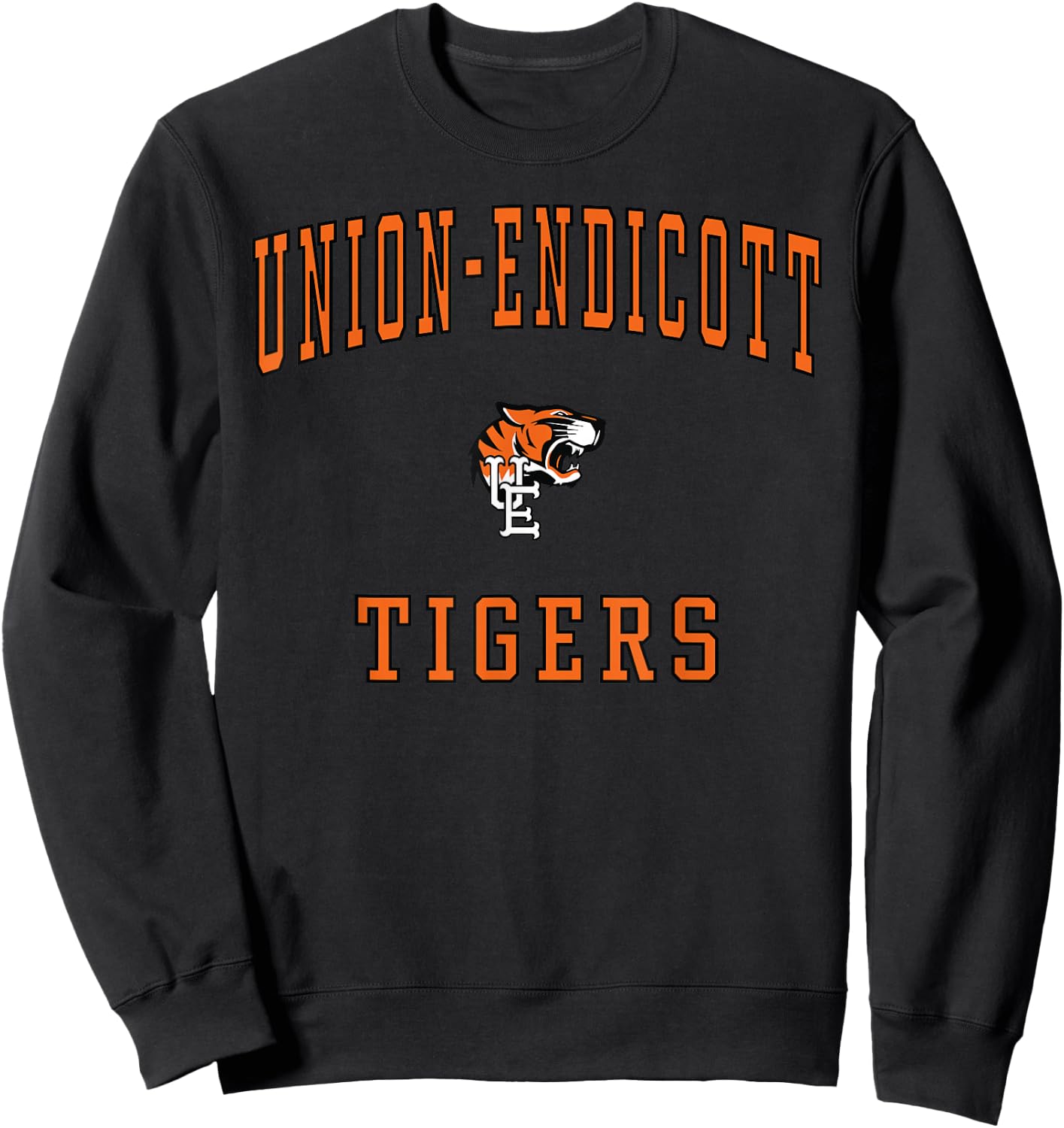 Union-Endicott High School Tigers Sweatshirt - Sweatshirt | Black