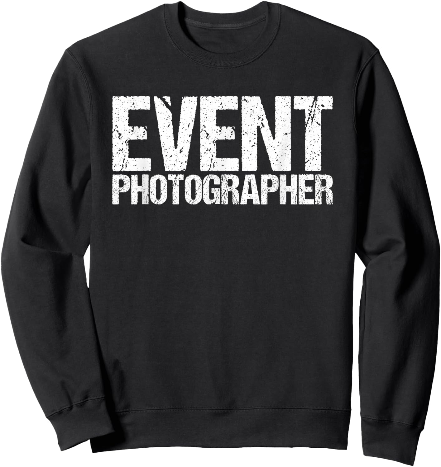 Official Employee Job for Event Photographers Sweatshirt - Sweatshirt | Black