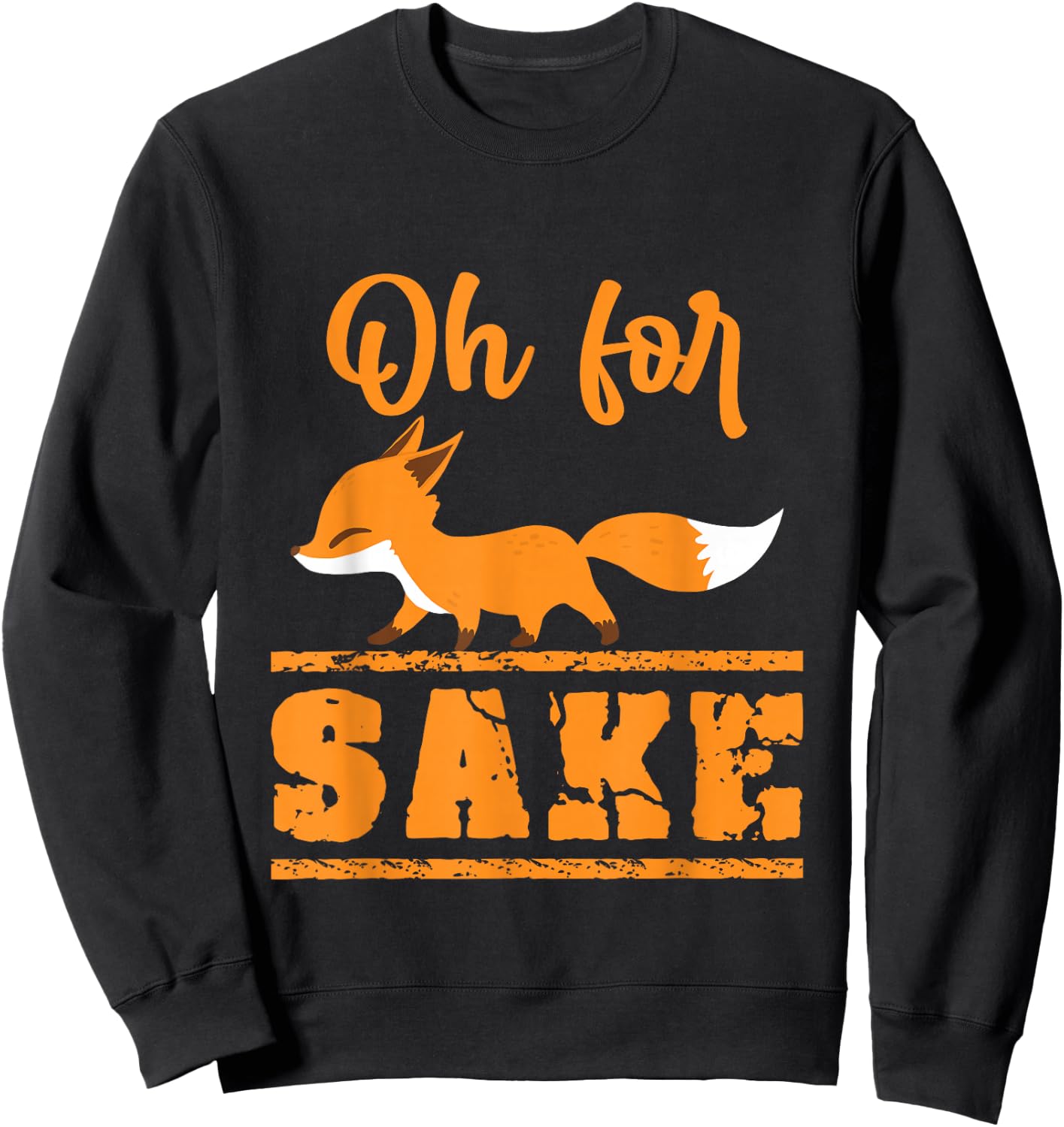 Fox Abstract Foxes Nature Wild Cute Animal Wild Wild Wild Sweatshirt - Sweatshirt | Black