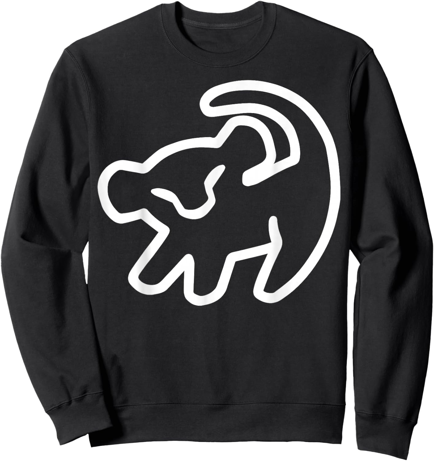 Disney Lion King Simba Cave Painting Sweatshirt - Sweatshirt | Black