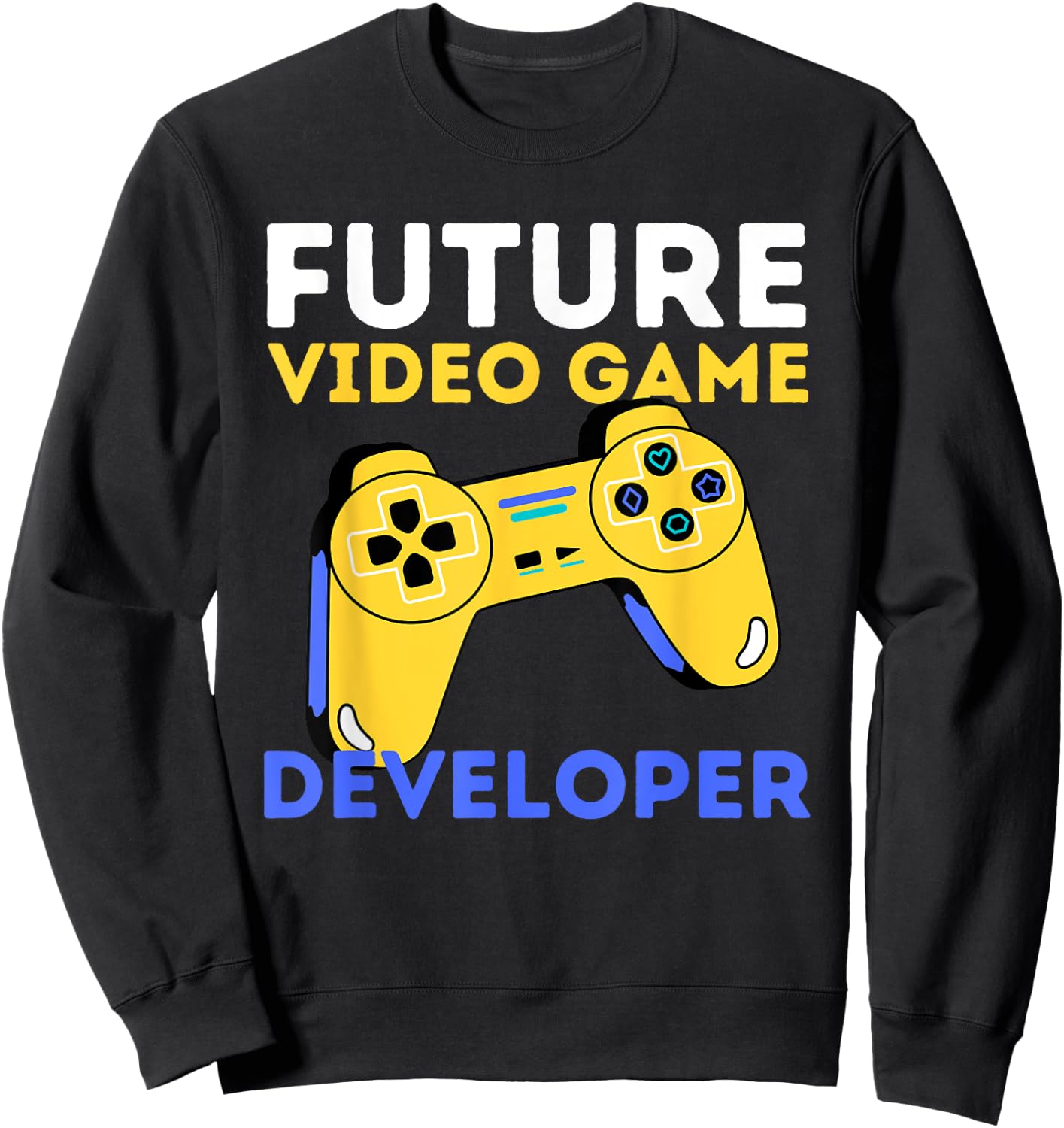 Future Video Game Developer - Game Designer & Programmer Sweatshirt - Sweatshirt | Black