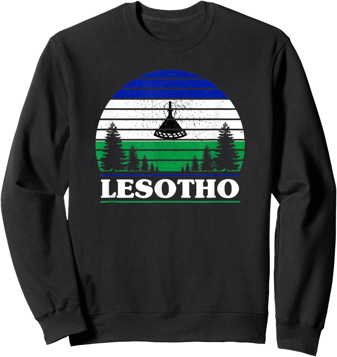 Lesotho Sweatshirt - Sweatshirt | Black