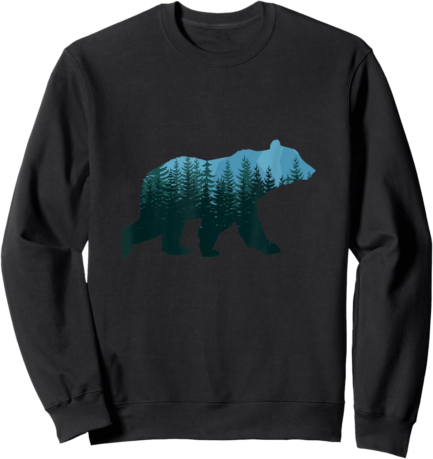 Preserve & Protect Vintage National Park Bear Lover Gift Sweatshirt - Sweatshirt | Black