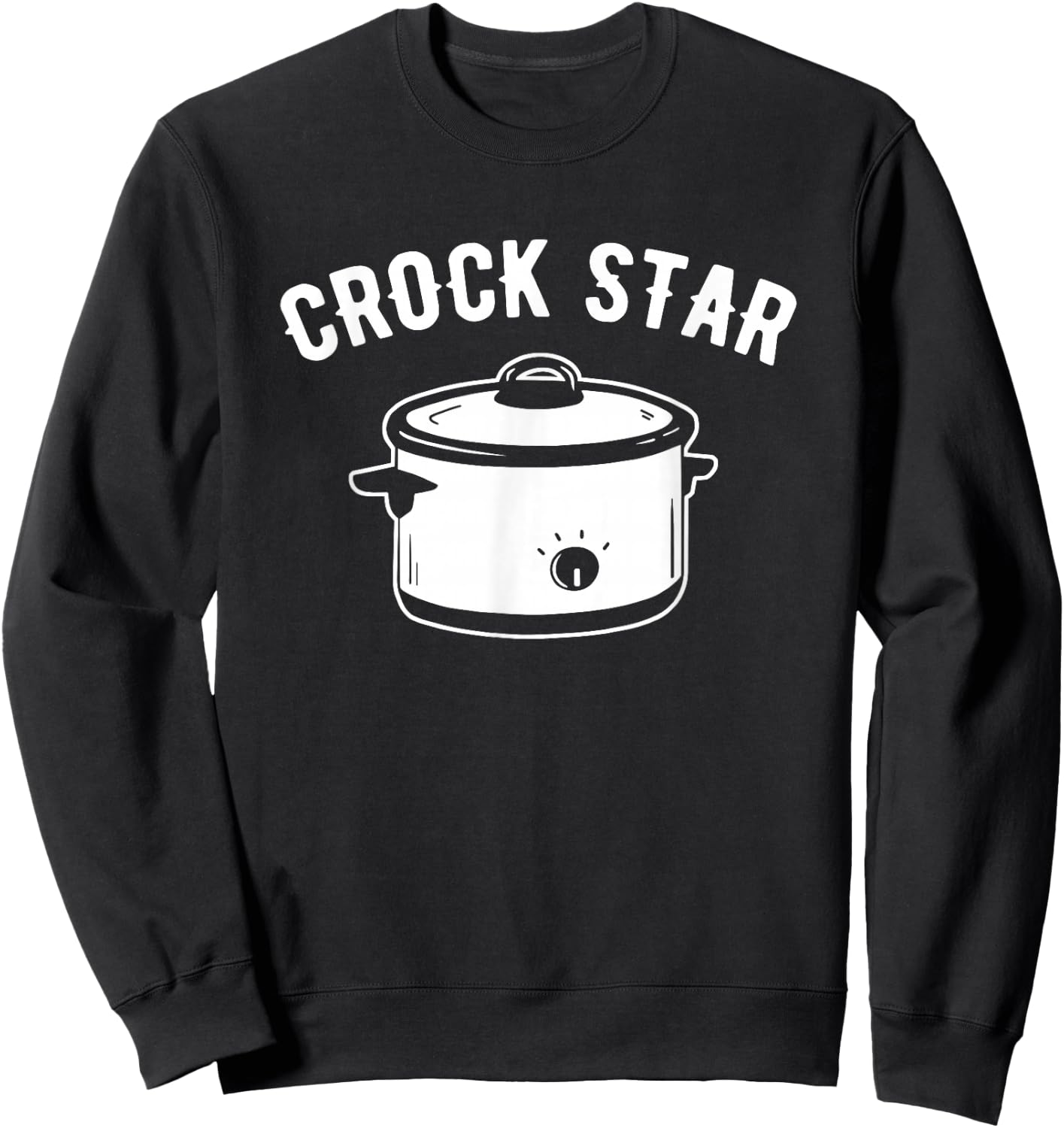 Crock Star - Crock pot cooking Sweatshirt - Sweatshirt | Black