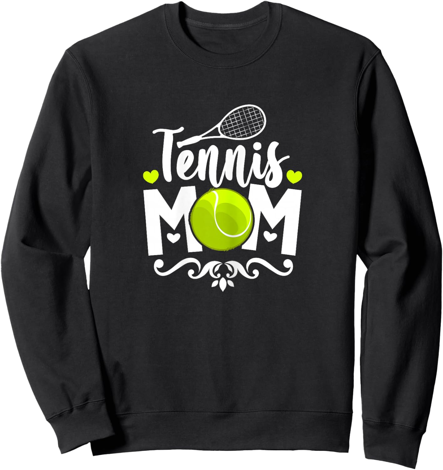Tennis Mom Sweatshirt - Sweatshirt | Black