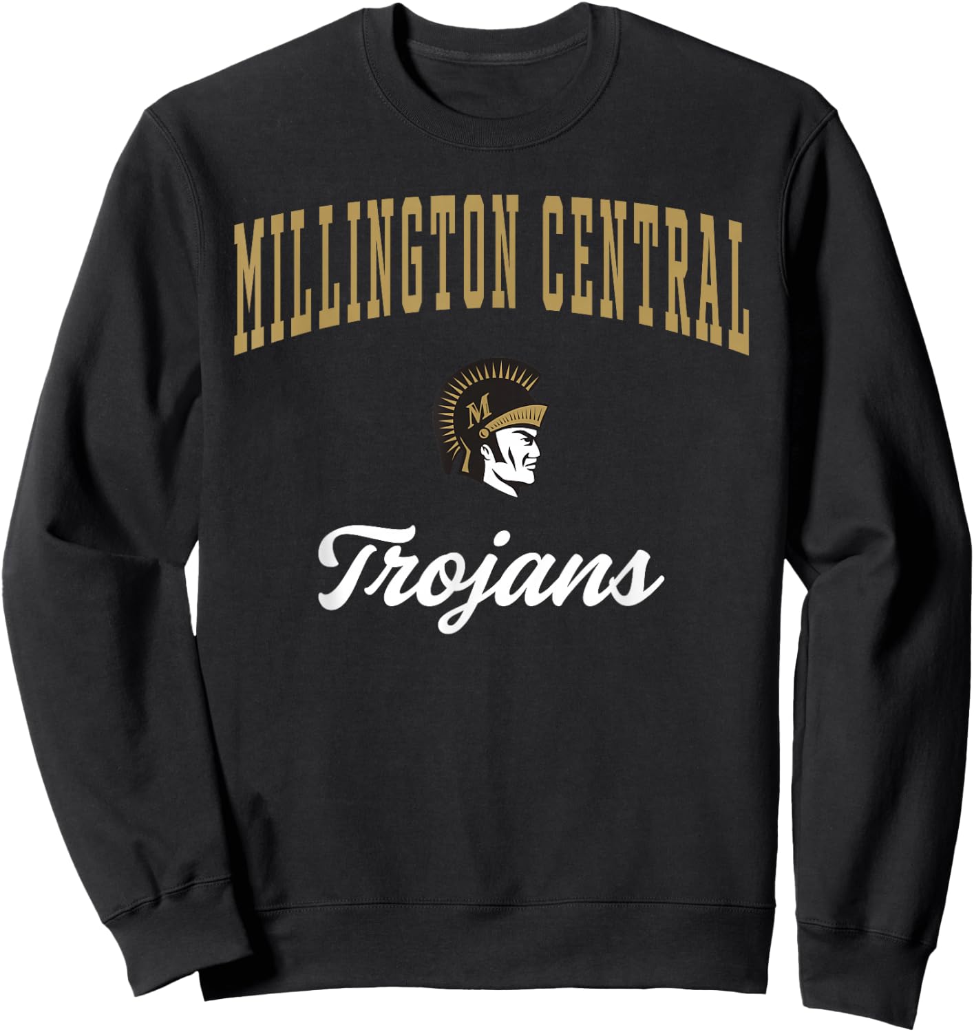 Millington Central High School Trojans Sweatshirt - Sweatshirt | Black