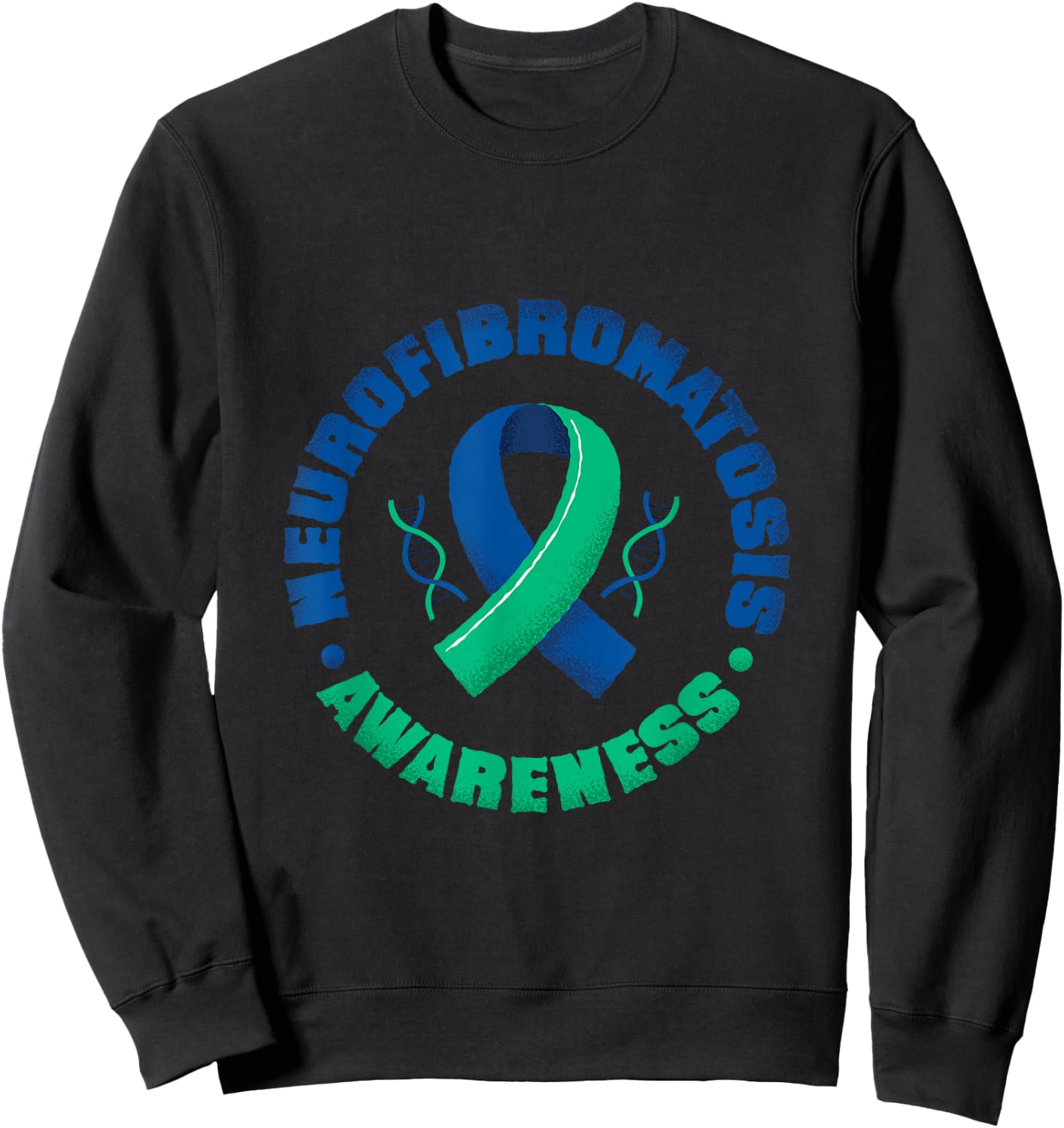 NF Awareness Designs by Vcore Sweatshirt - Sweatshirt | Black