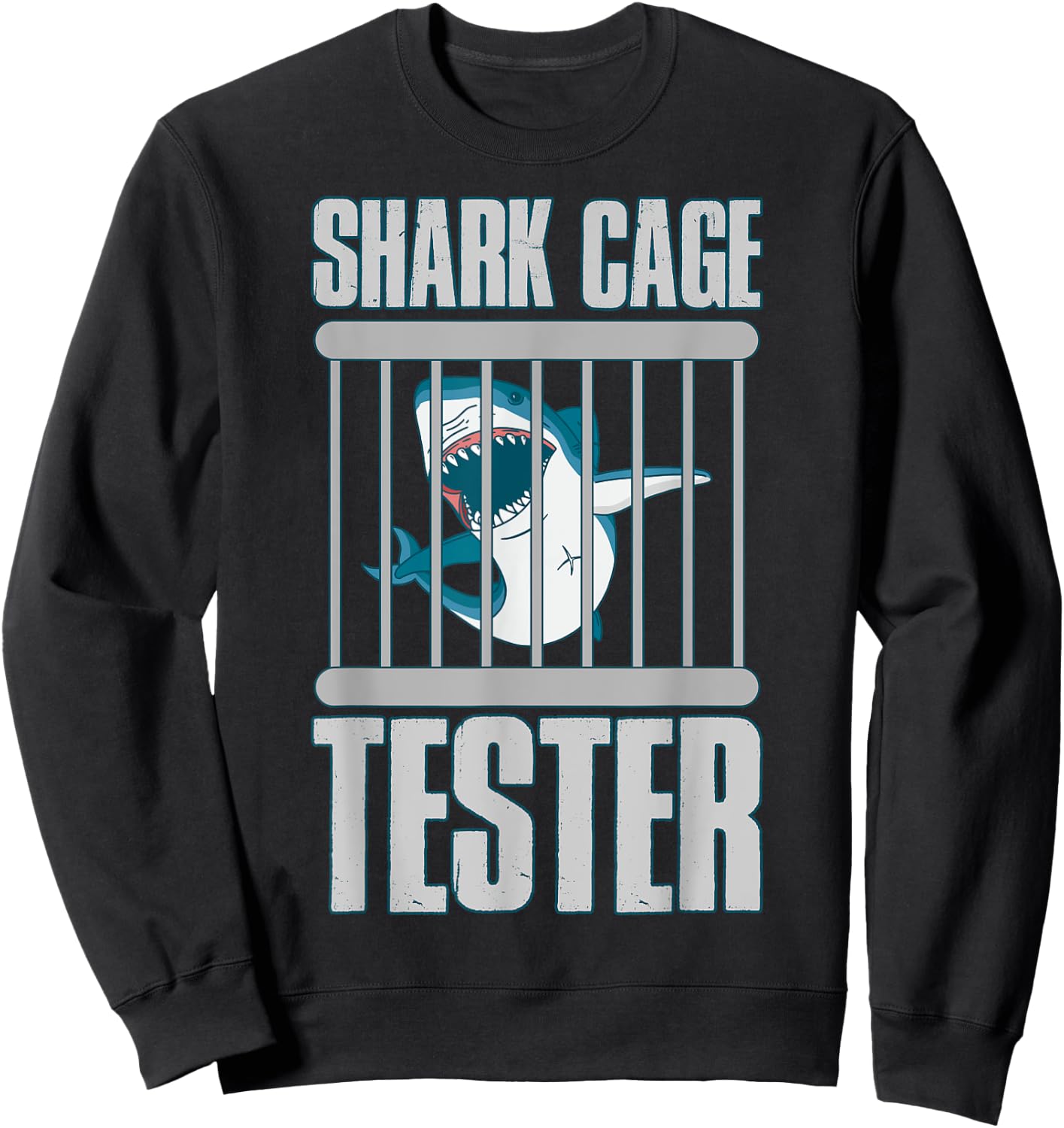 Shark Cage Tester Sweatshirt - Sweatshirt | Black