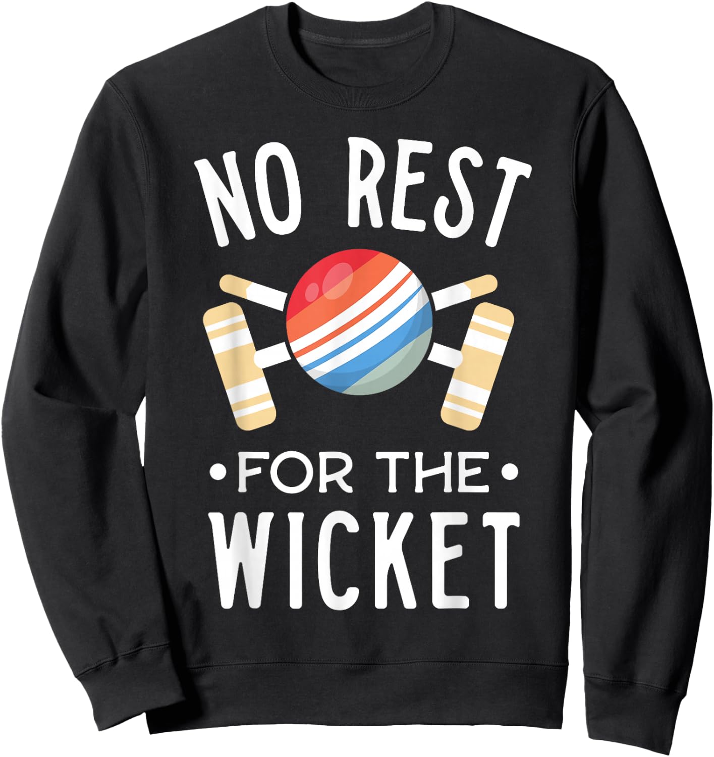 Funny Croquet Shirt Rest For The Wicket Club Coach Gift Sweatshirt - Sweatshirt | Black