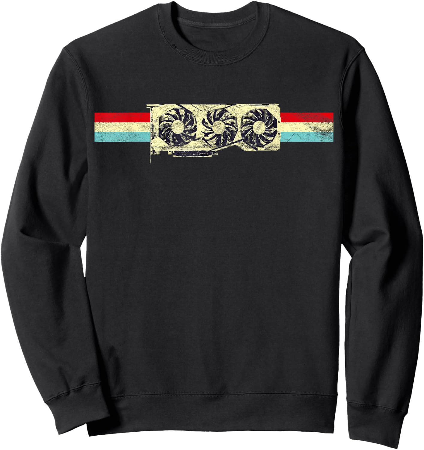 GPU Hardware Developer Computer Scientist Geek Graphics Card Sweatshirt - Sweatshirt | Black