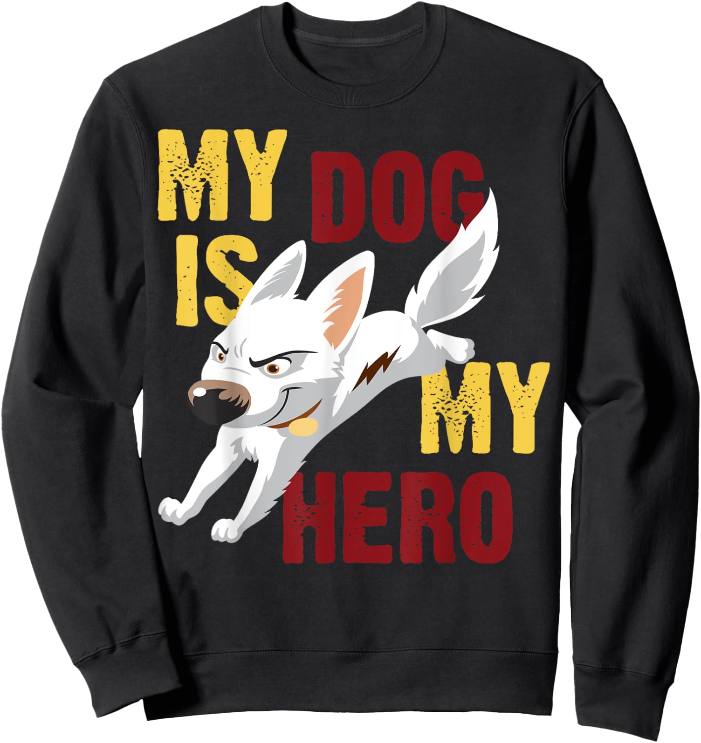 Disney Bolt My Dog Is My Hero Sweatshirt - Sweatshirt | Black