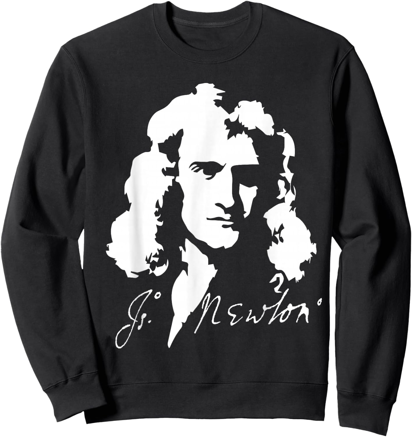 Isaac Newton laws of physics mathematics Sweatshirt - Sweatshirt | Black