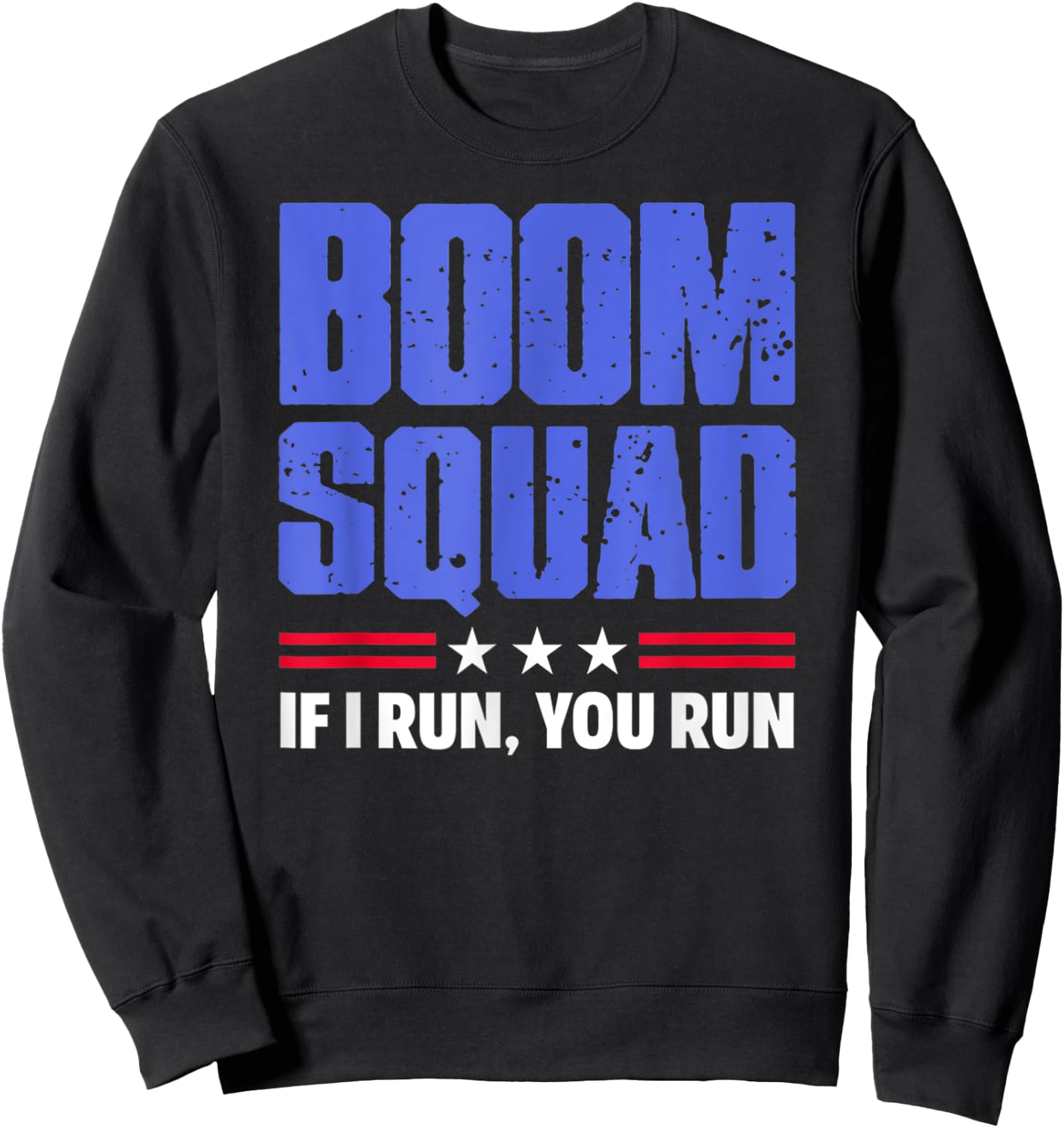 BOOM SQUAD Fireworks Director Shirt 4th of July Gift Sweatshirt - Sweatshirt | Black