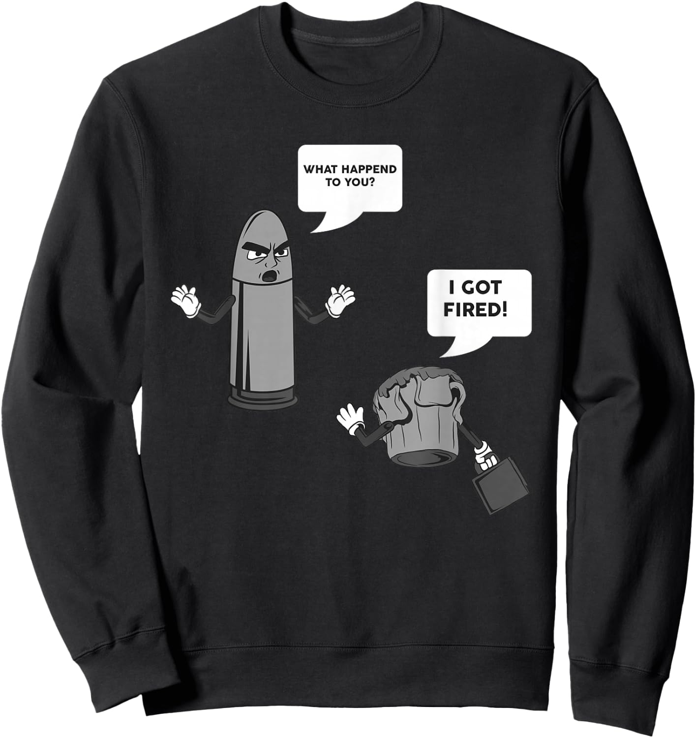 Funny Gun Lover Enthusiast Collector Shooting Men Women Gift Small Sweatshirt - Sweatshirt | Black