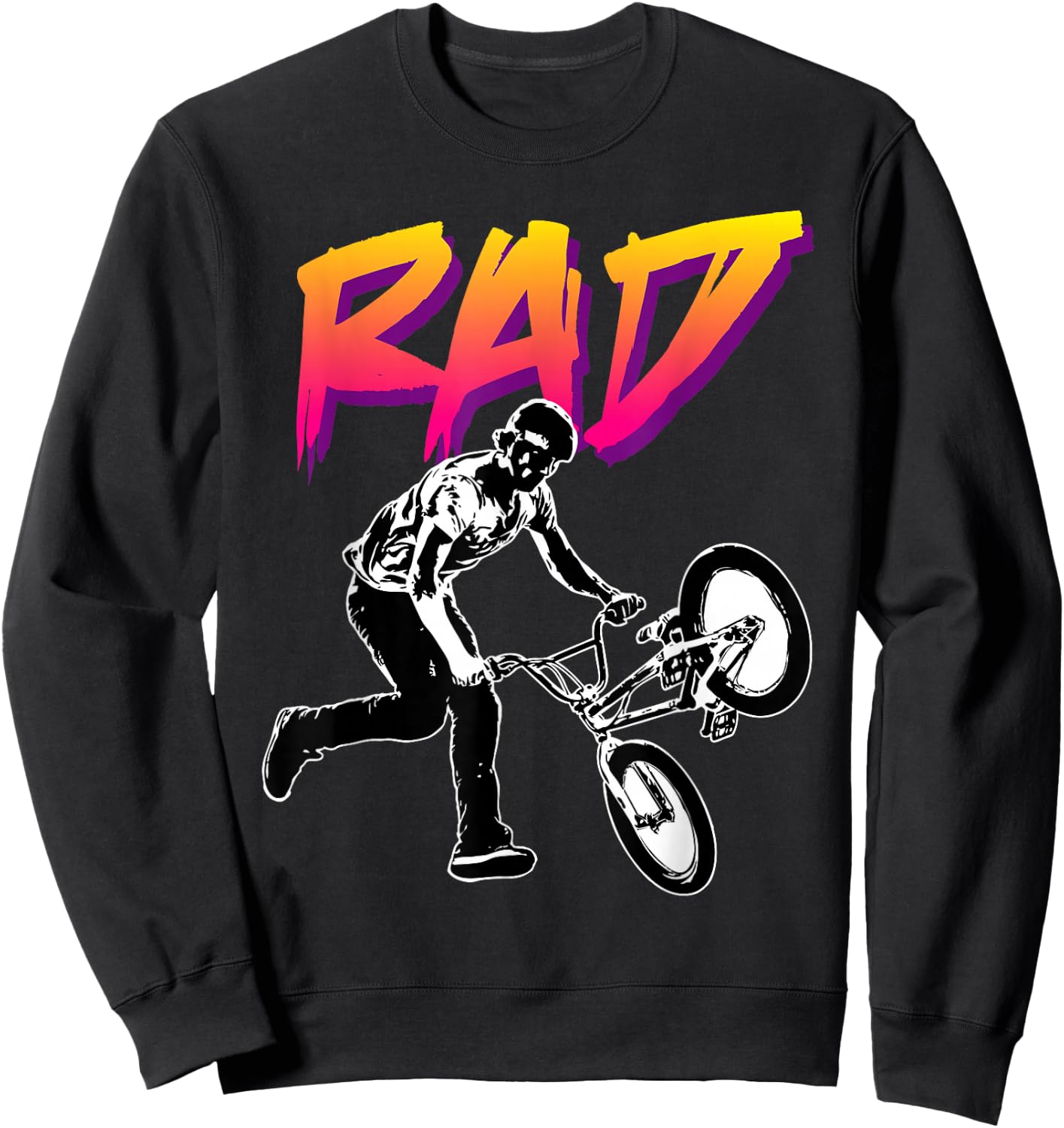 BMX Wheel Sweatshirt - Sweatshirt | Black