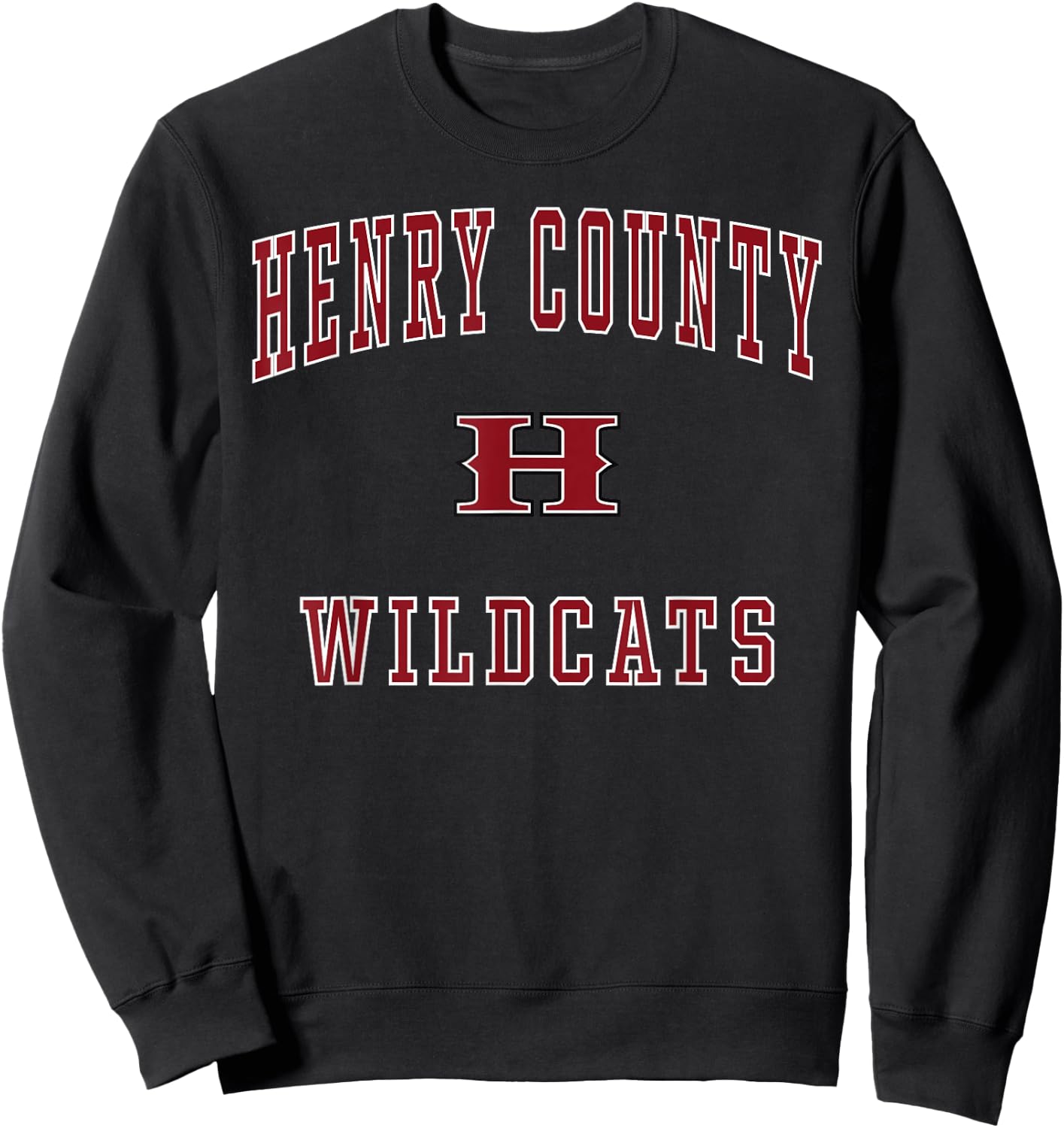 Henry County High School Wildcats Sweatshirt - Sweatshirt | Black
