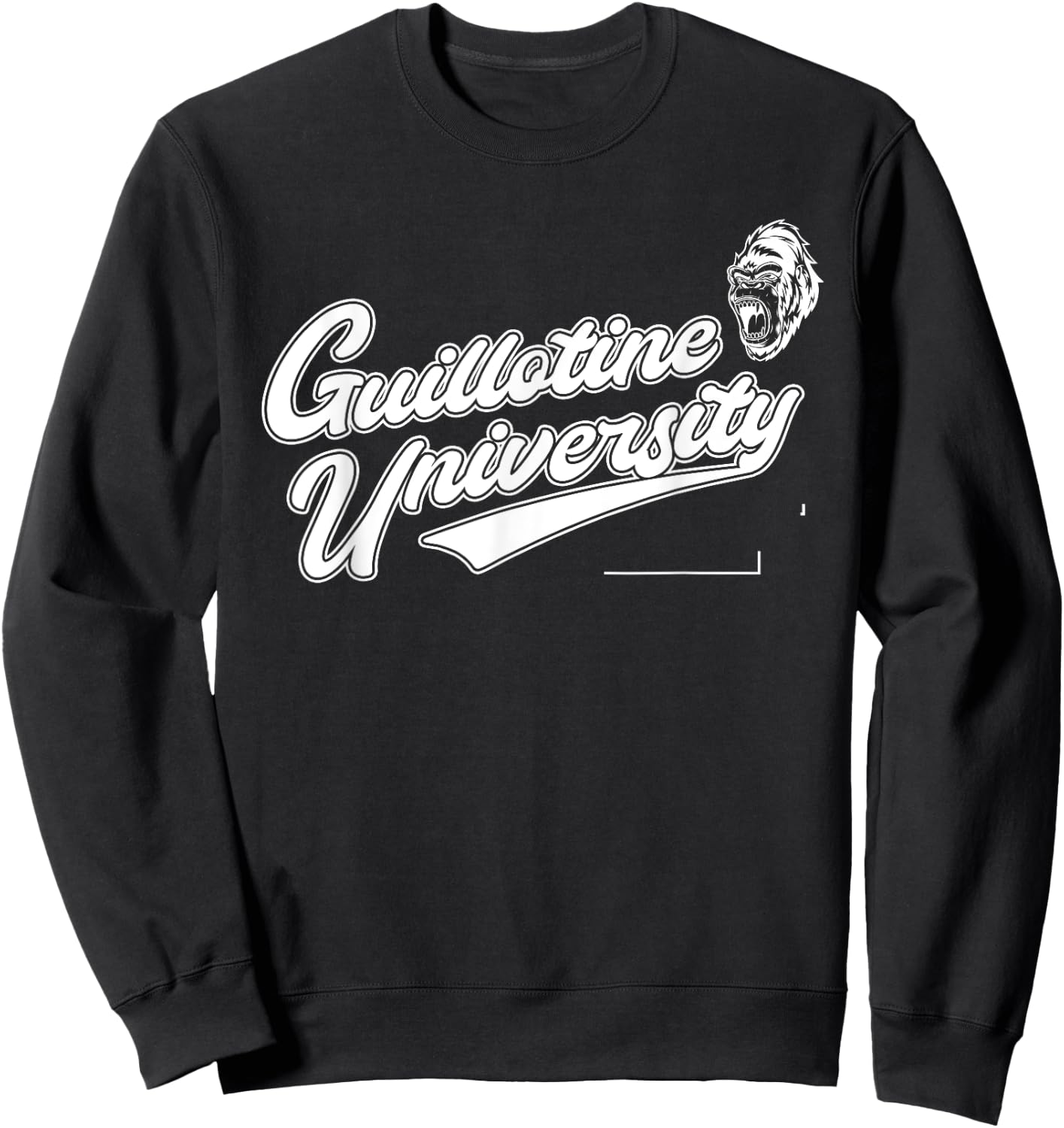 Brazilian Jiu Jitsu BJJ Coach MMA Fighter Guillotine Academy Sweatshirt - Sweatshirt | Black