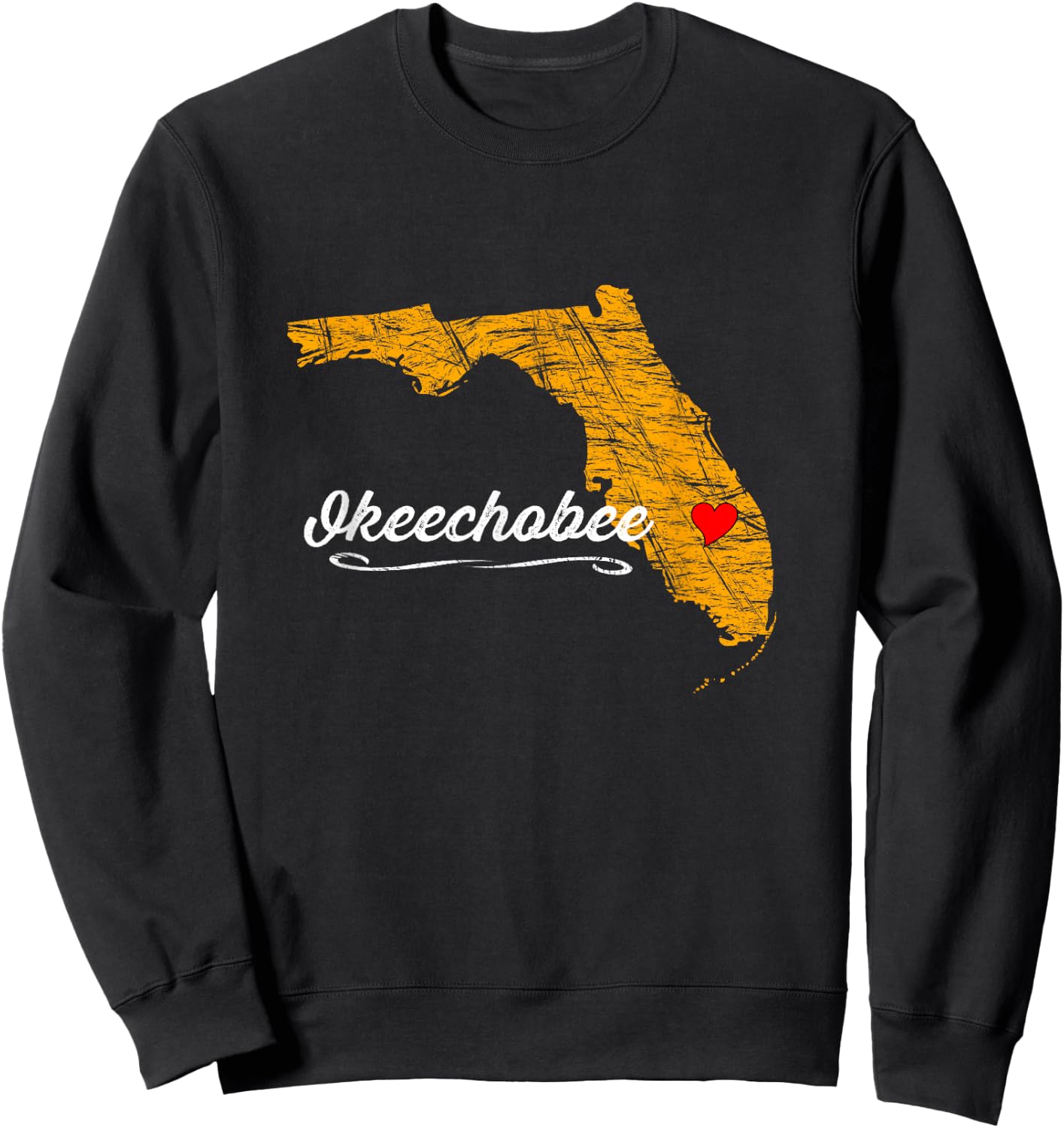 City of Okeechobee | FLORIDA - FL Merch Souvenir - Graphic Sweatshirt - Sweatshirt | Black