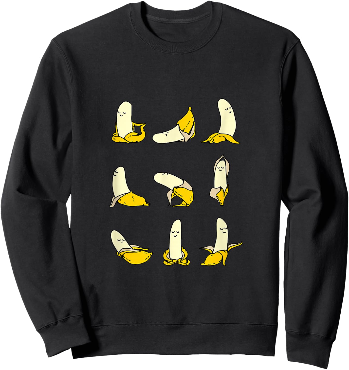 Banana Yoga Gift Sweatshirt - Sweatshirt | Black