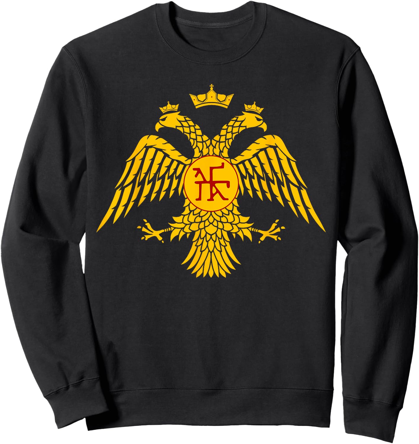 Byzantine Empire (1400s) Palaiologos Dynasty Sweatshirt - Sweatshirt | Black