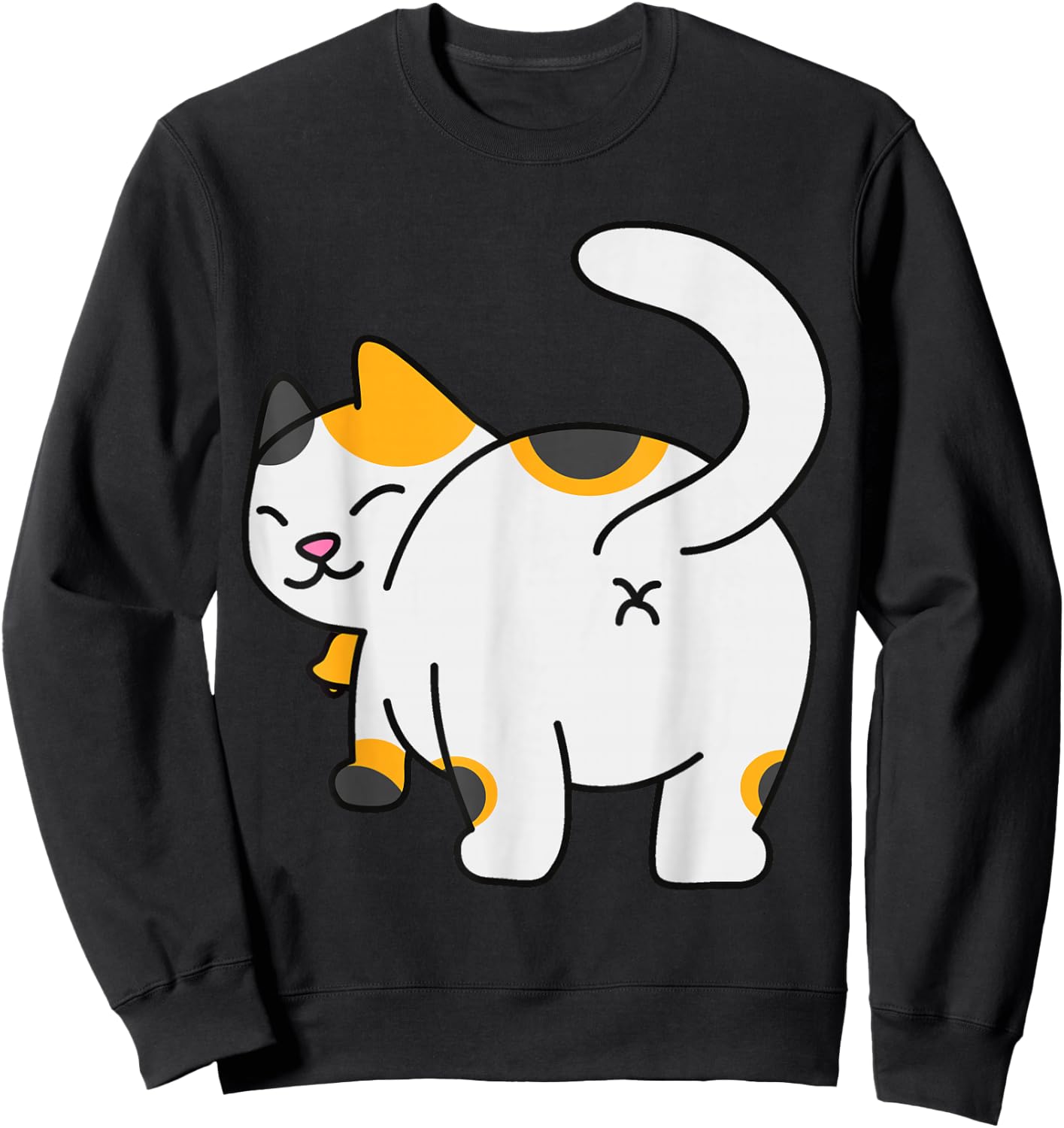 Kitty Butthole - Funny Cat Butt Gift Cat lovers Men Women Girls Kids Sweatshirt - Sweatshirt | Black