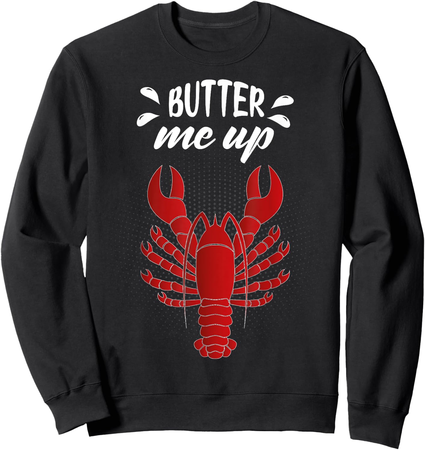 Lobster Shirt Gift Funny Retro Vintage Style Men & Women Sweatshirt - Sweatshirt | Black