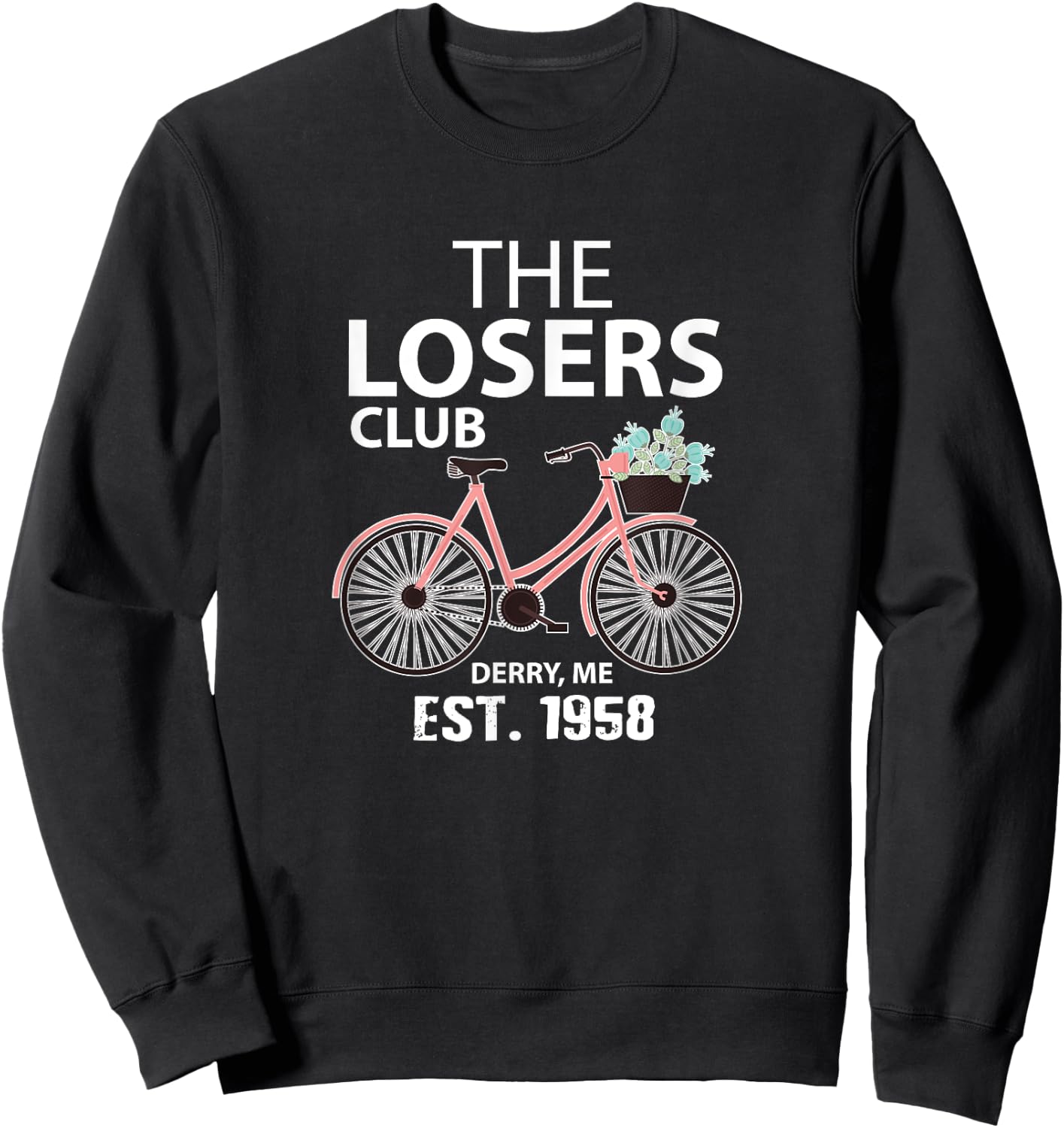 The Losers Club Derry Maine Sweatshirt - Sweatshirt | Black