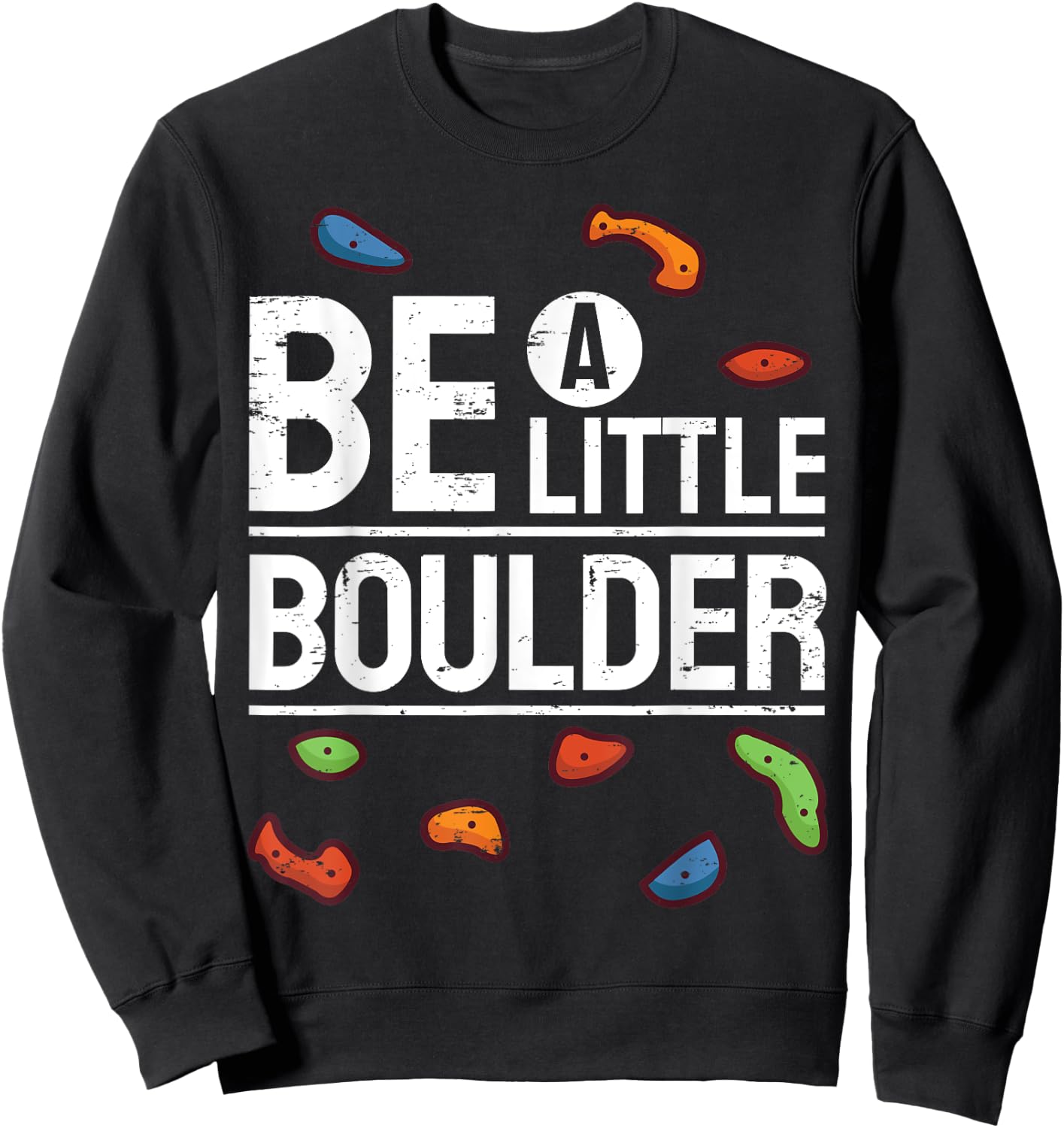 Bouldering Climbing Gym Climber I Be Boulder Sweatshirt - Sweatshirt | Black