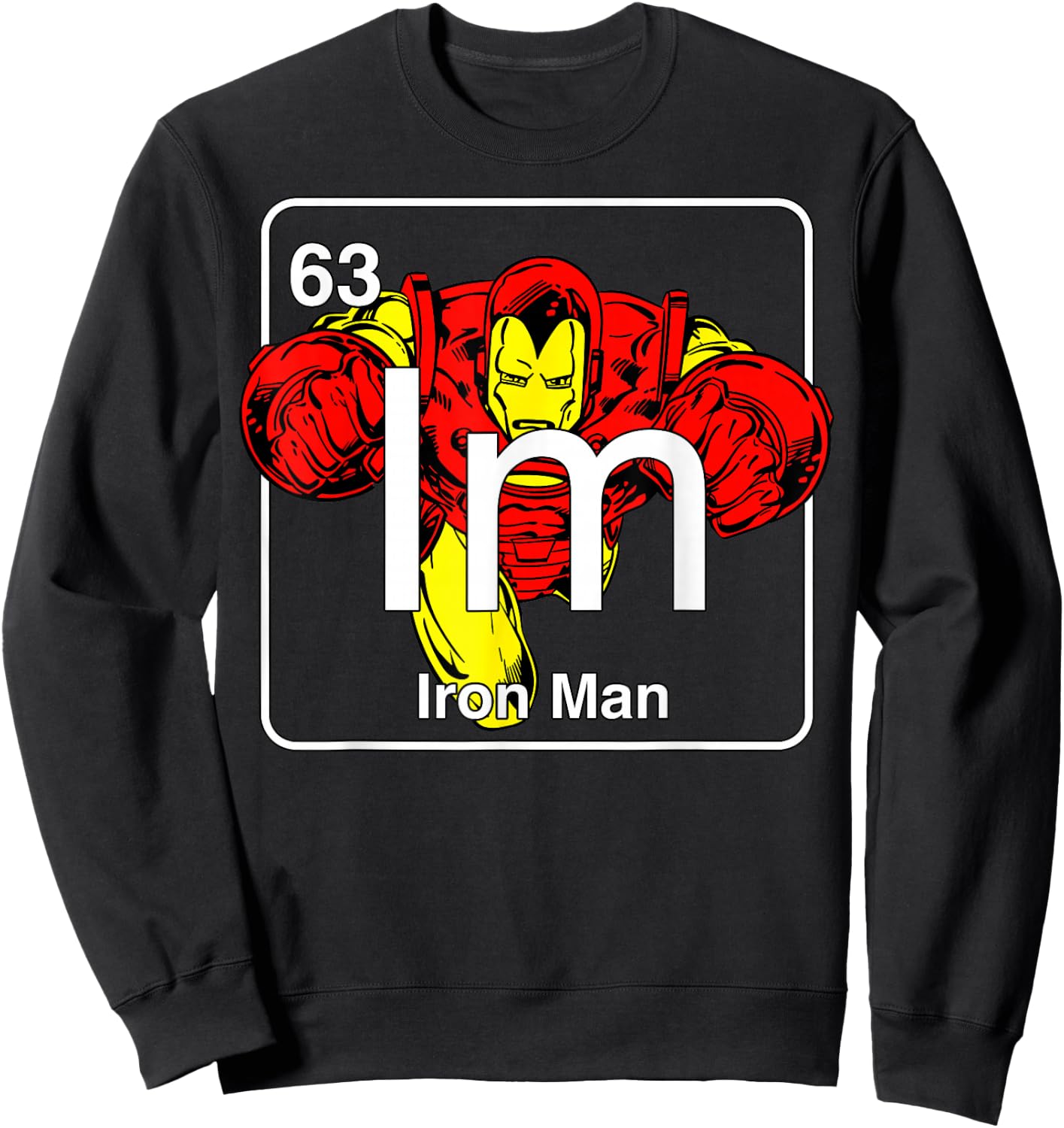 Marvel Avengers Iron Man Element Sweatshirt - Sweatshirt | Black