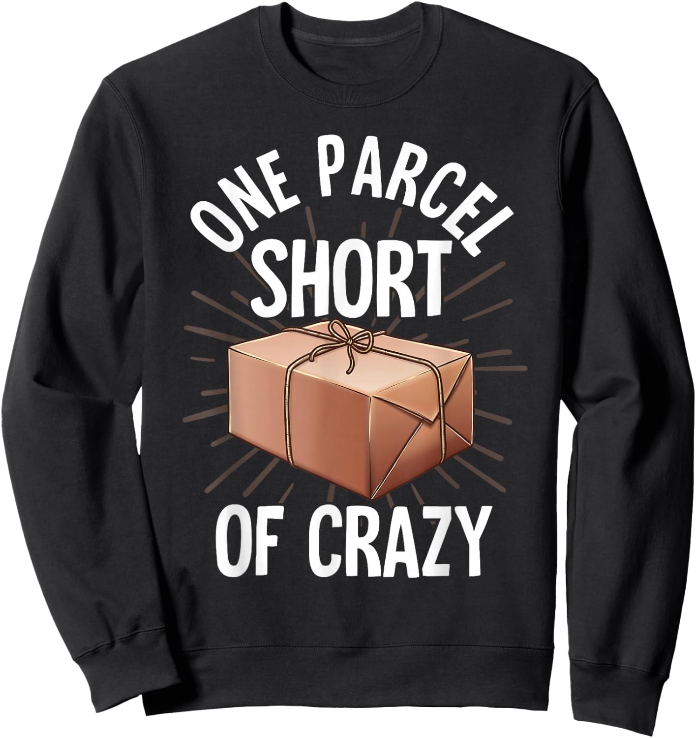Cool Postal Worker Gift Men Funny Post Office Service Humor Sweatshirt - Sweatshirt | Black
