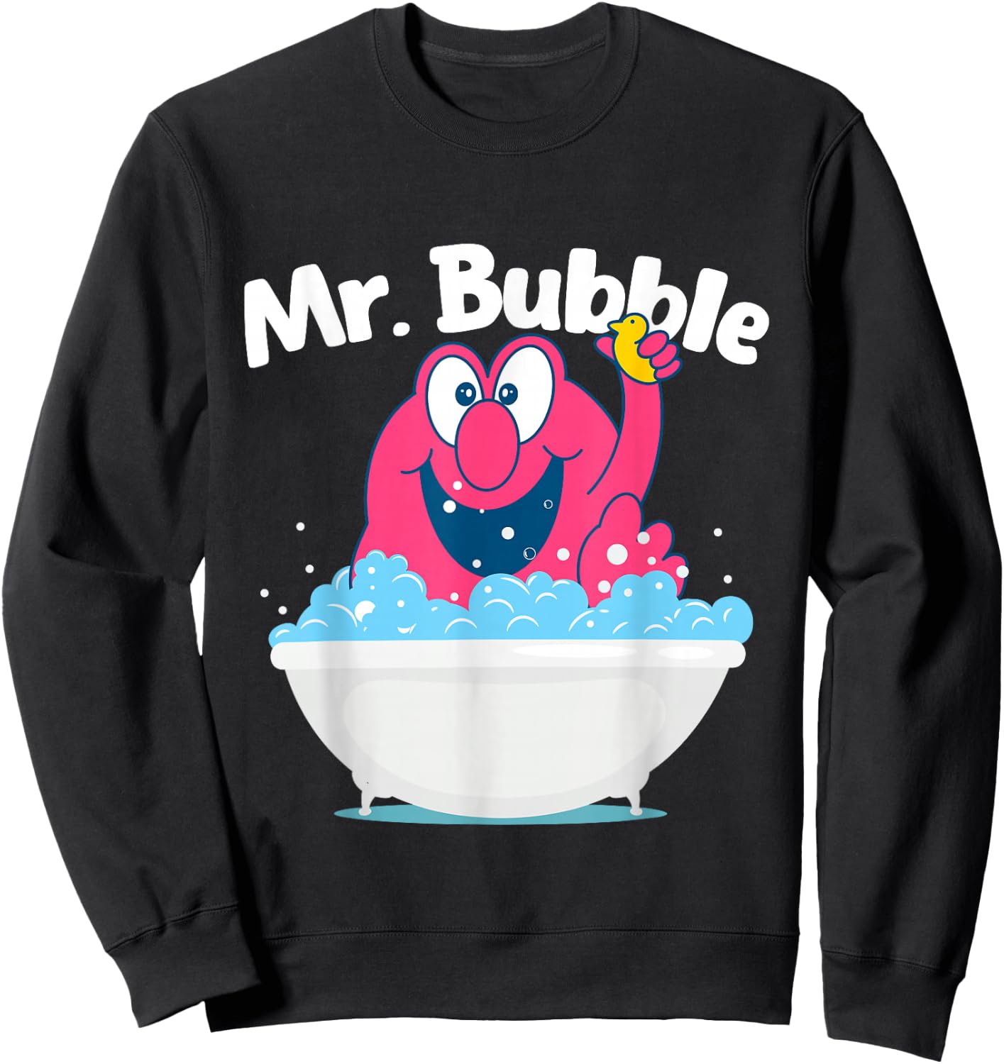 Mr. Bubble - Bubble Bath Hot Tub Wellness Bathtub Sweatshirt - Sweatshirt | Black