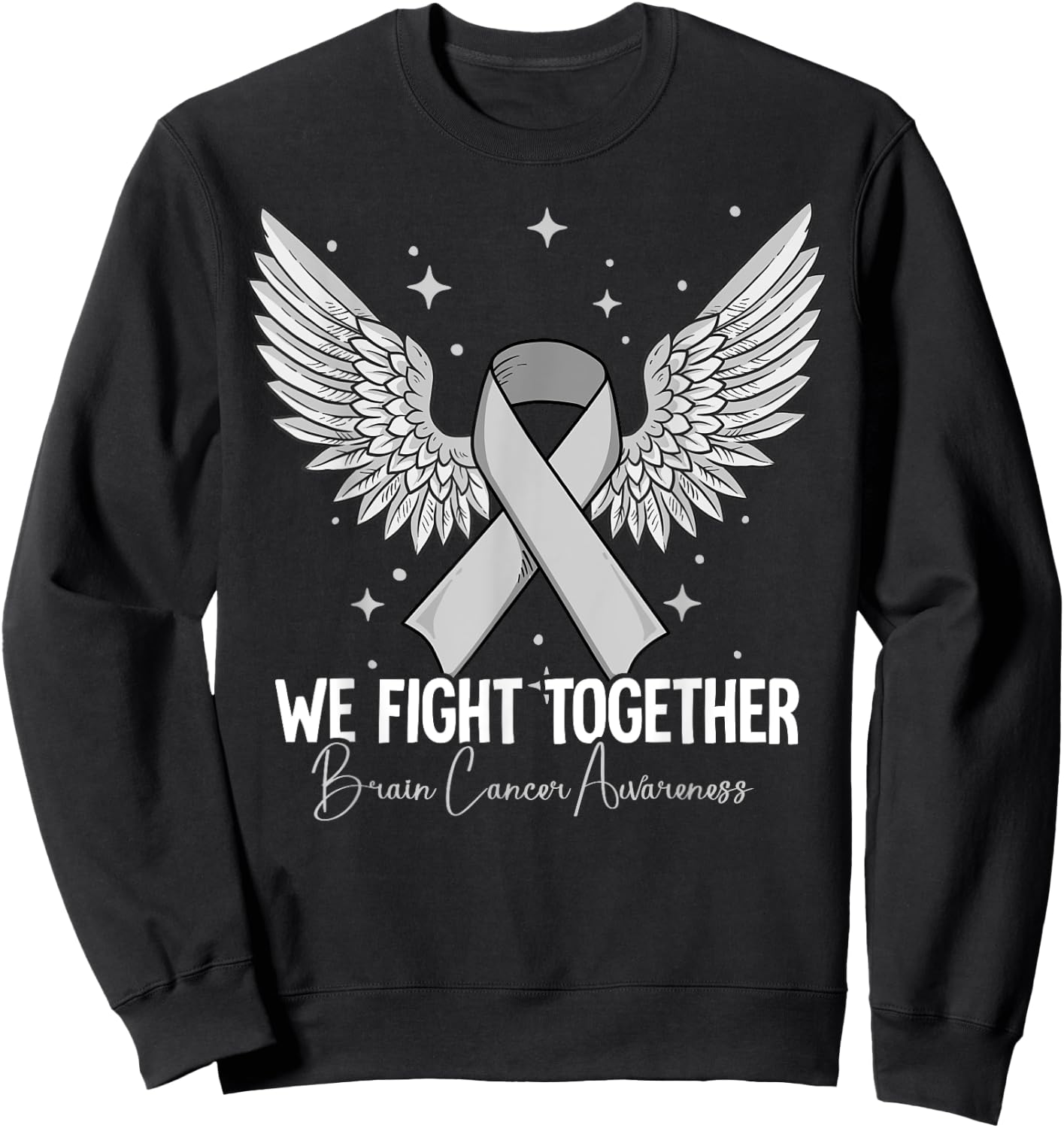Brain Cancer Awareness Sweatshirt - Sweatshirt | Black