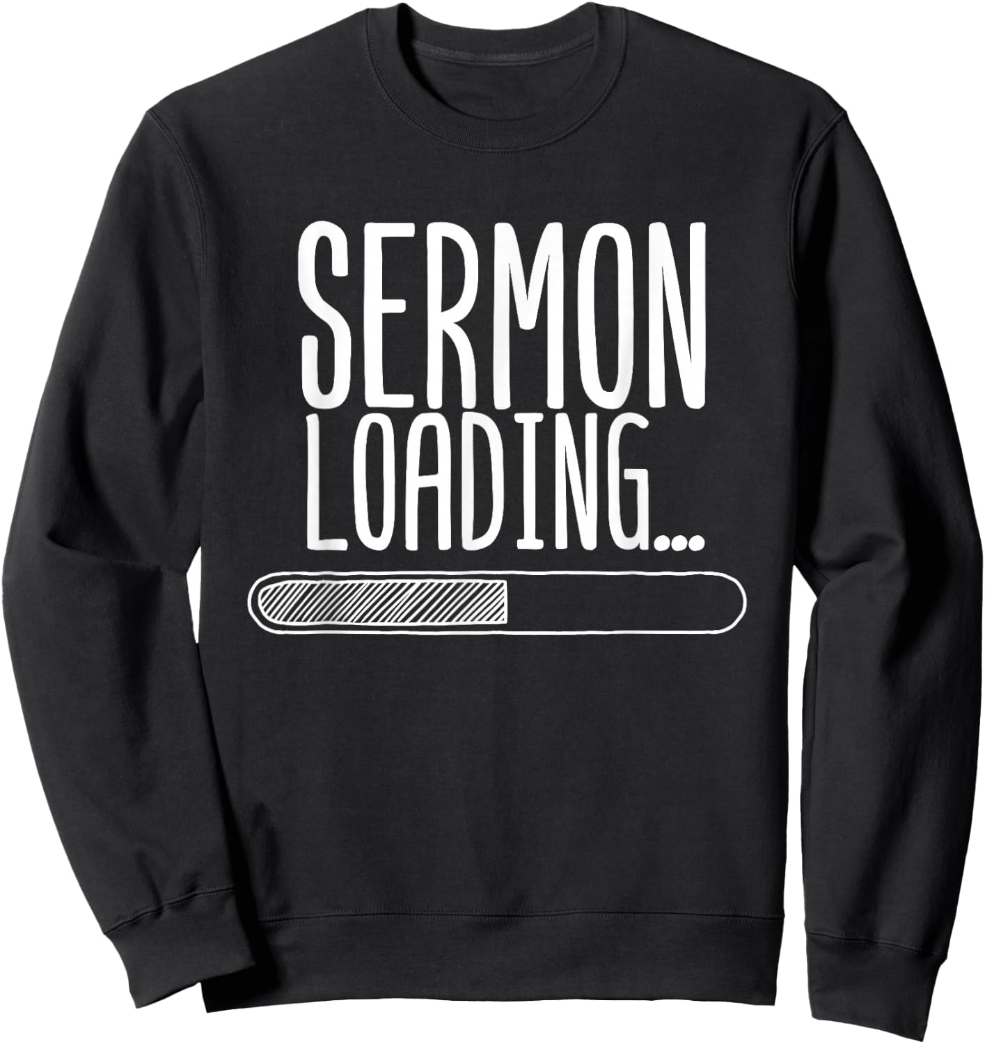 Funny Pastor Appreciation Gift | Cute Preaching Men Women Sweatshirt - Sweatshirt | Black