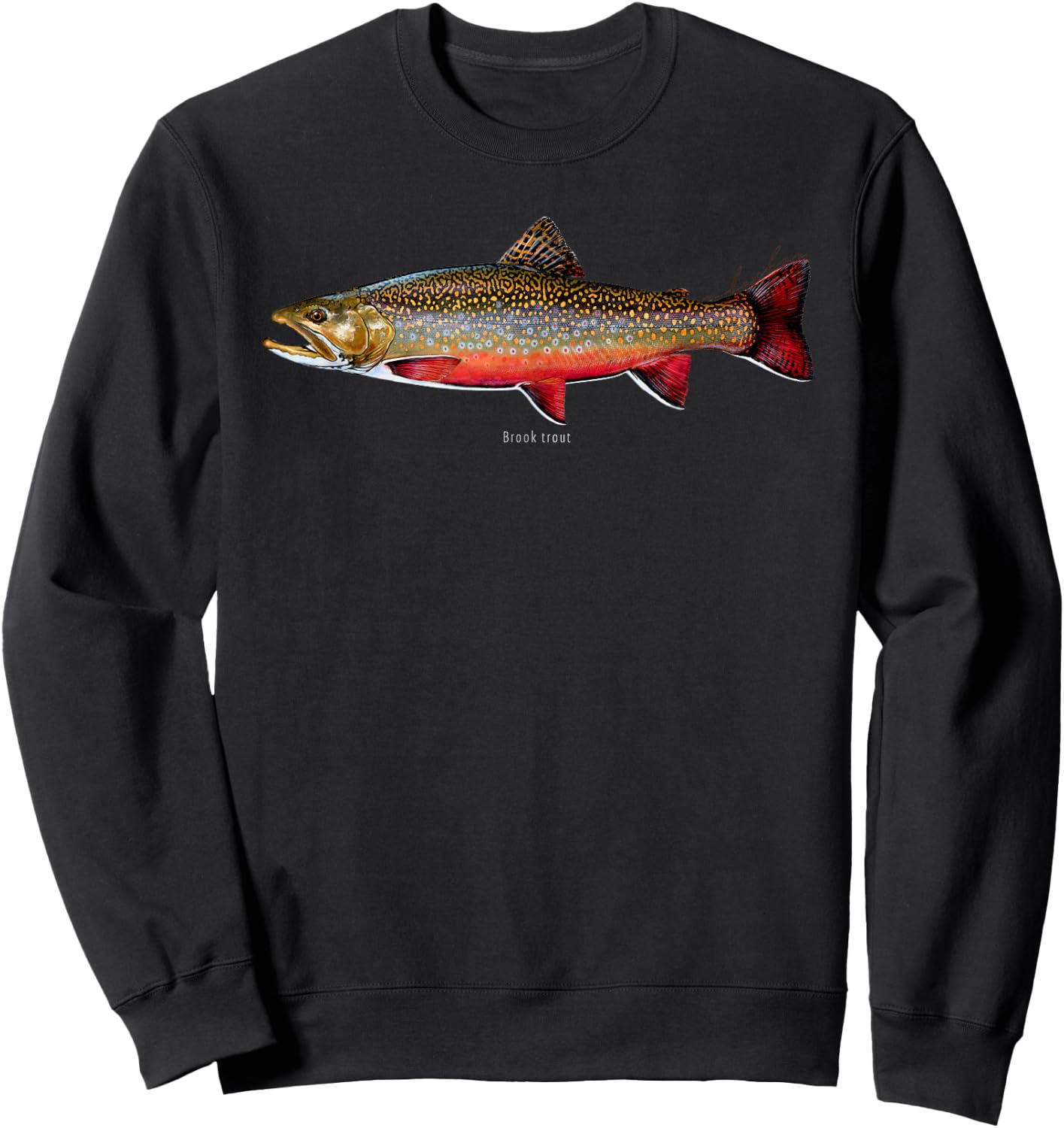 Studio Abachar Brook Trout Sweatshirt - Sweatshirt | Black
