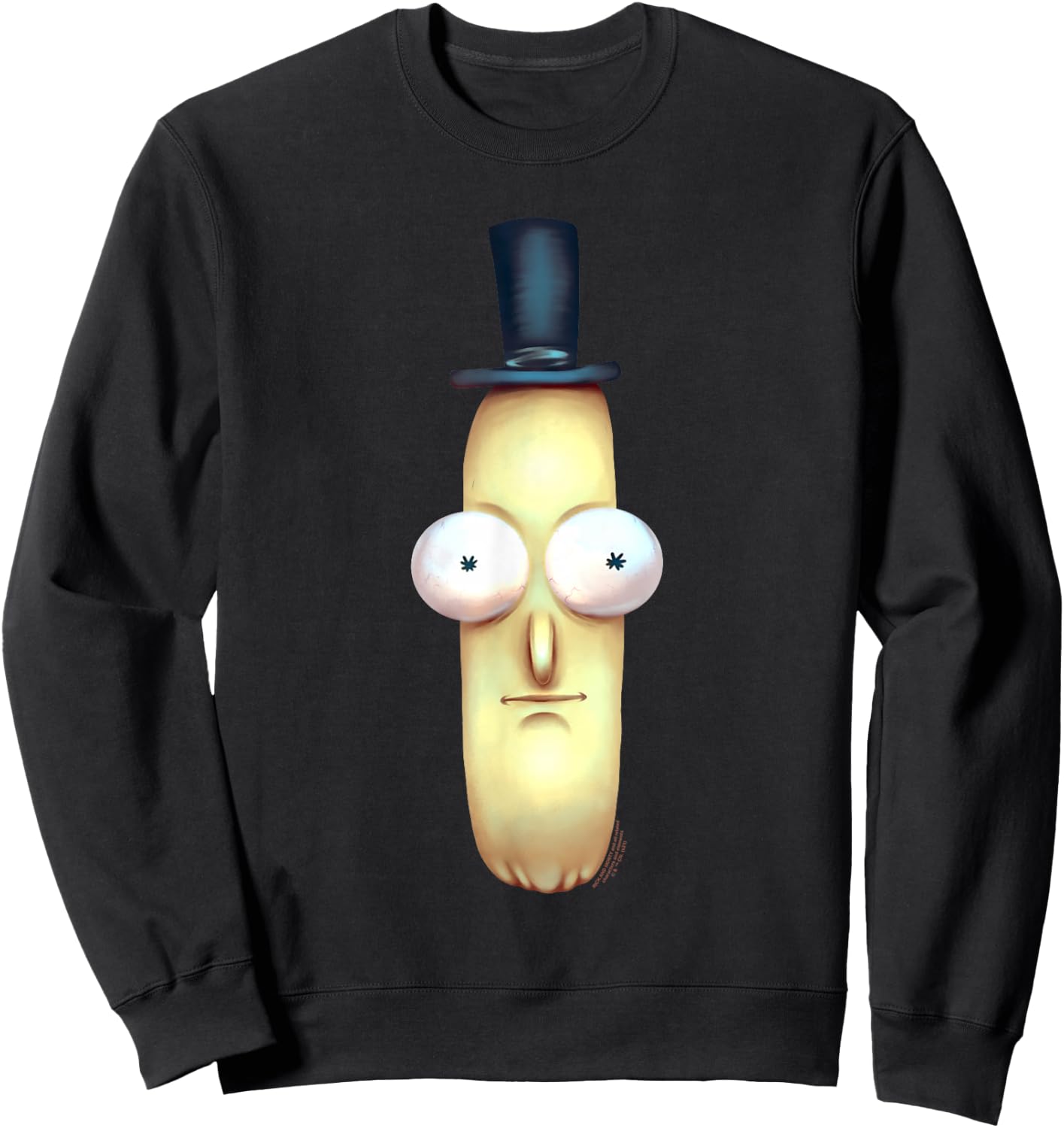 Rick and Morty Poopy Butthole Alternative Reality Sweatshirt - Sweatshirt | Black