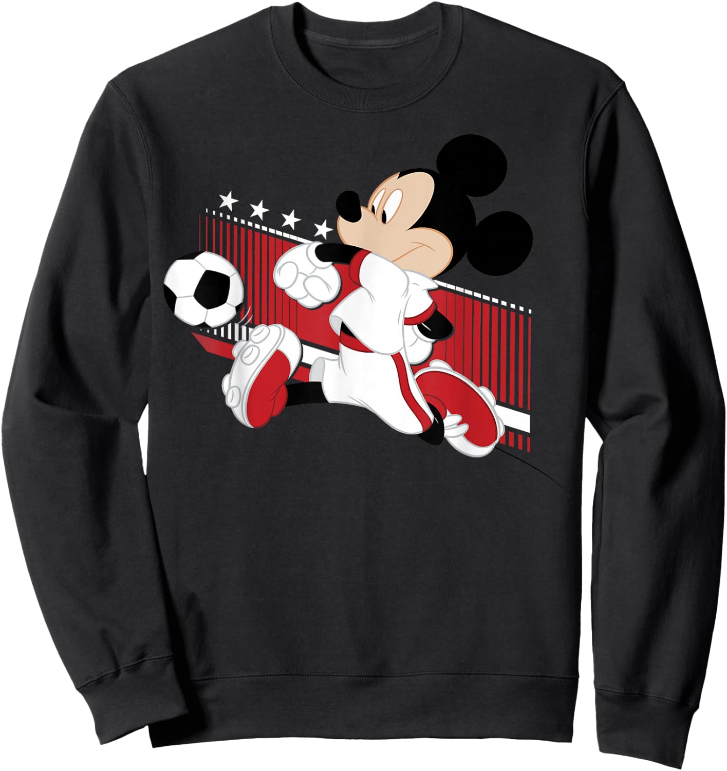 Disney Mickey And Friends Mickey Mouse England Soccer Sweatshirt - Sweatshirt | Black