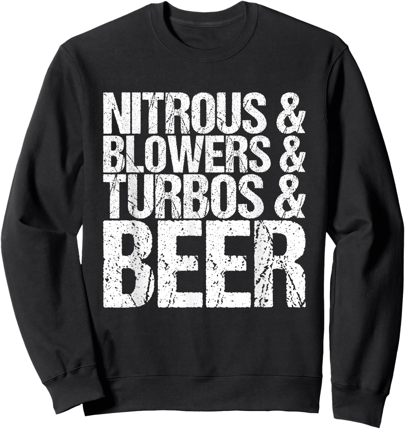 Nitrogen Blower Turbos Beer Sweatshirt - Sweatshirt | Black
