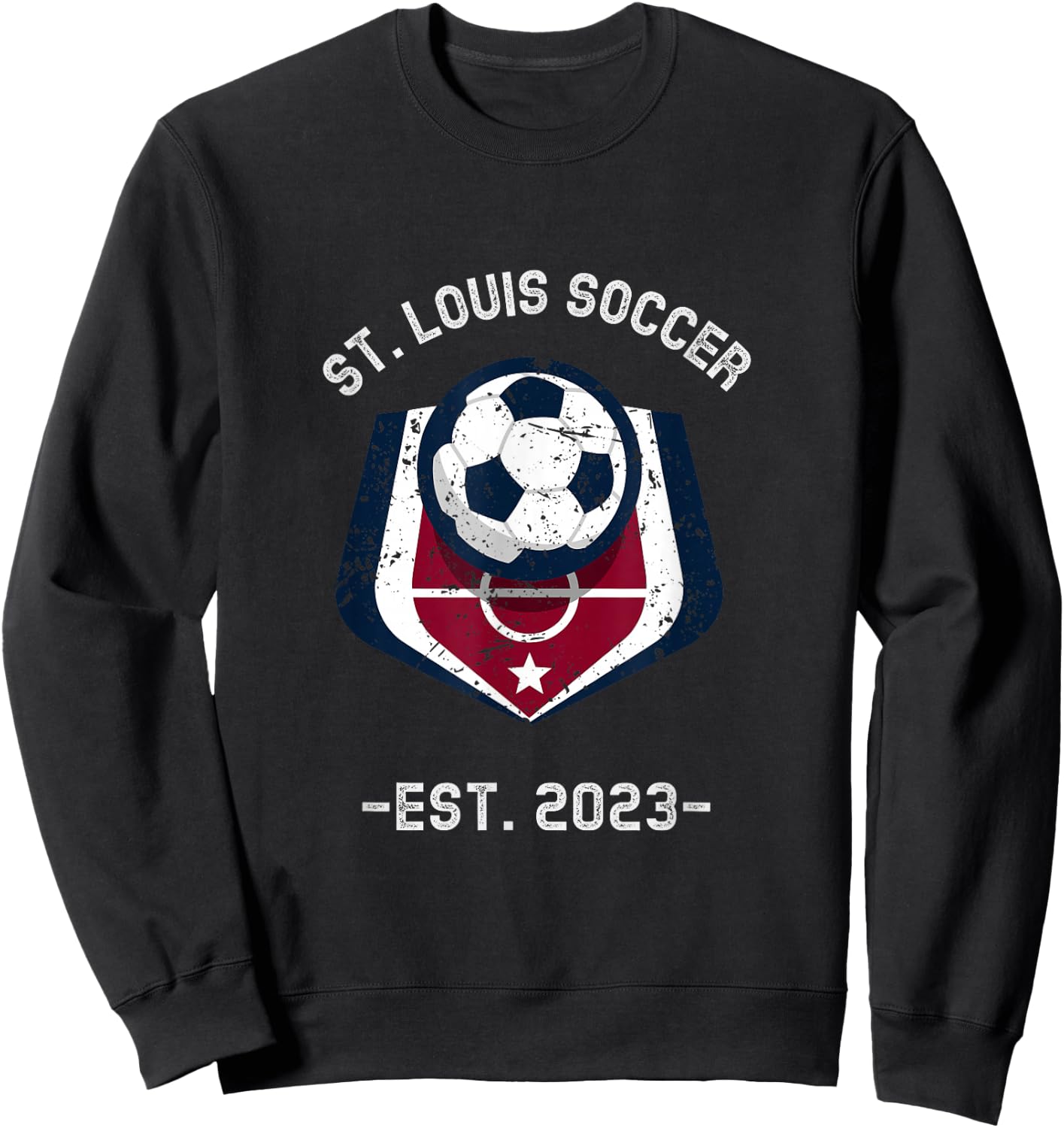 St. Louis Soccer/Football 2023 Small Sweatshirt - Sweatshirt | Black
