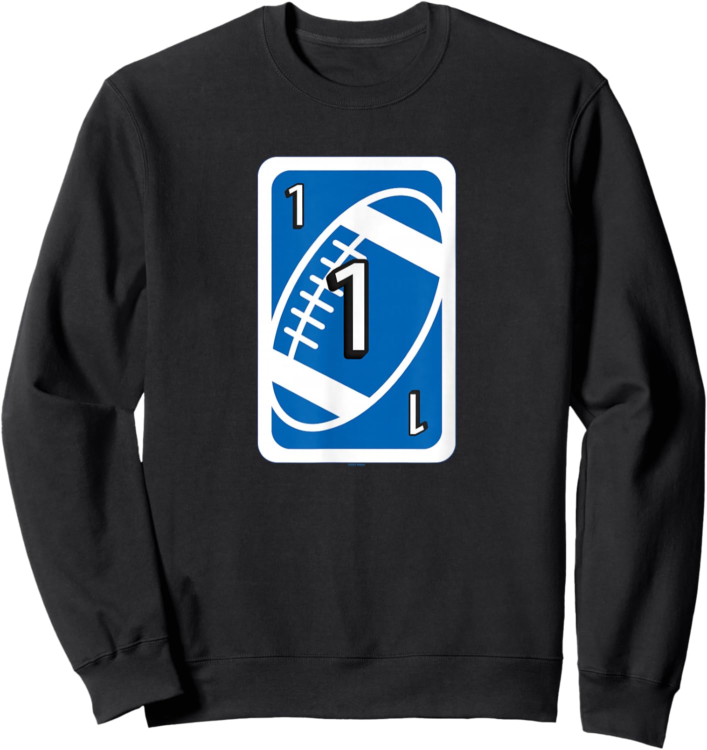 UNO - Super Bowl Number One Uno Sweatshirt - Sweatshirt | Black