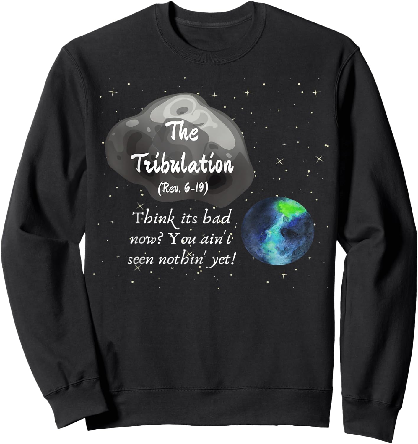 The Tribulation Sweatshirt - Sweatshirt | Black