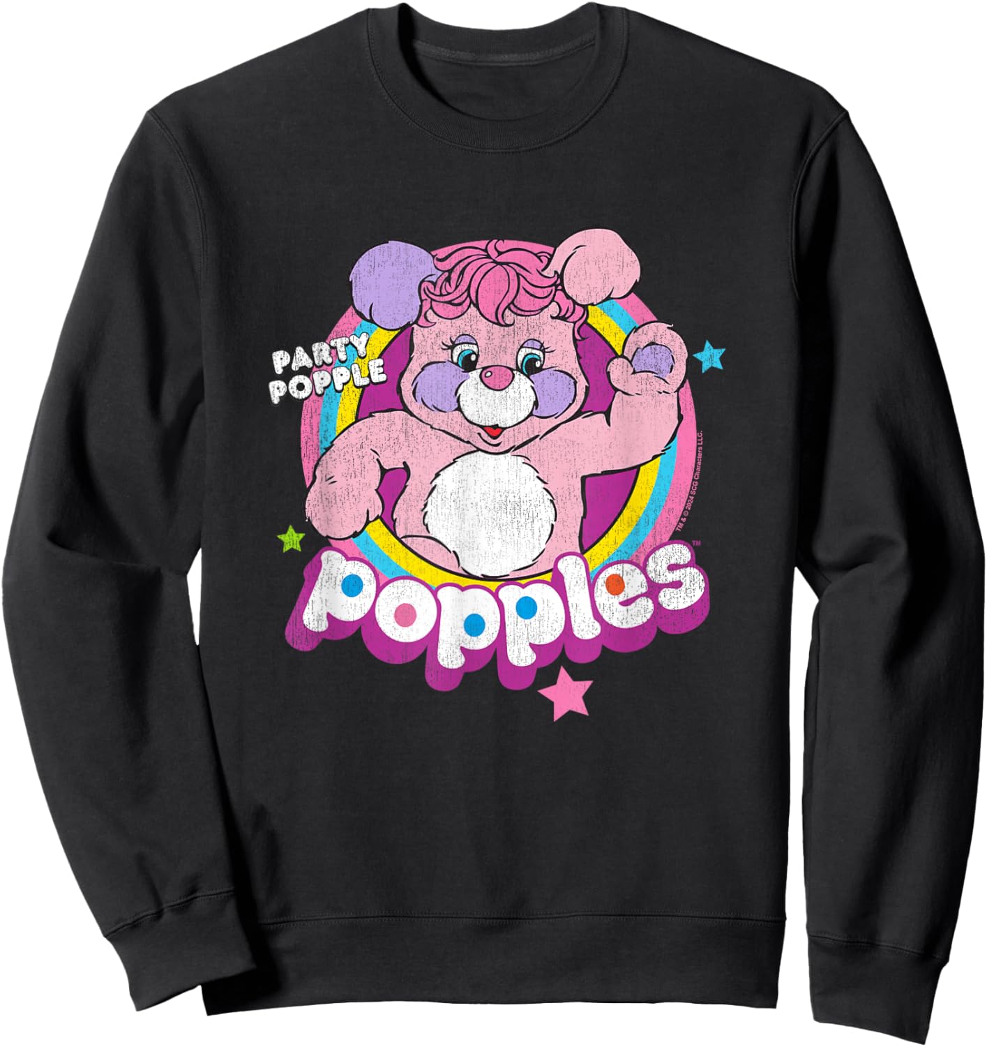 Popples Party Popple Sweatshirt - Sweatshirt | Black