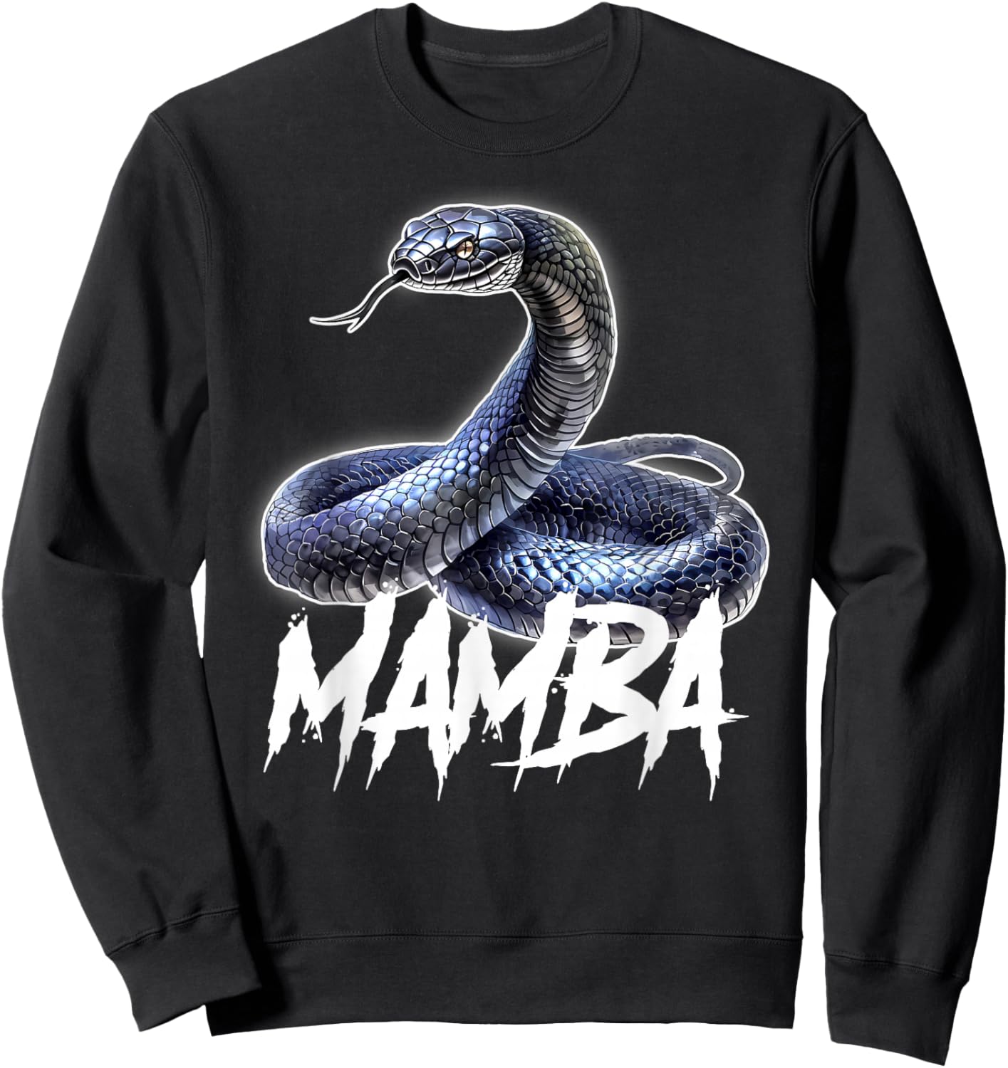 Mamba Snake Black Serpent Sweatshirt - Sweatshirt | Black