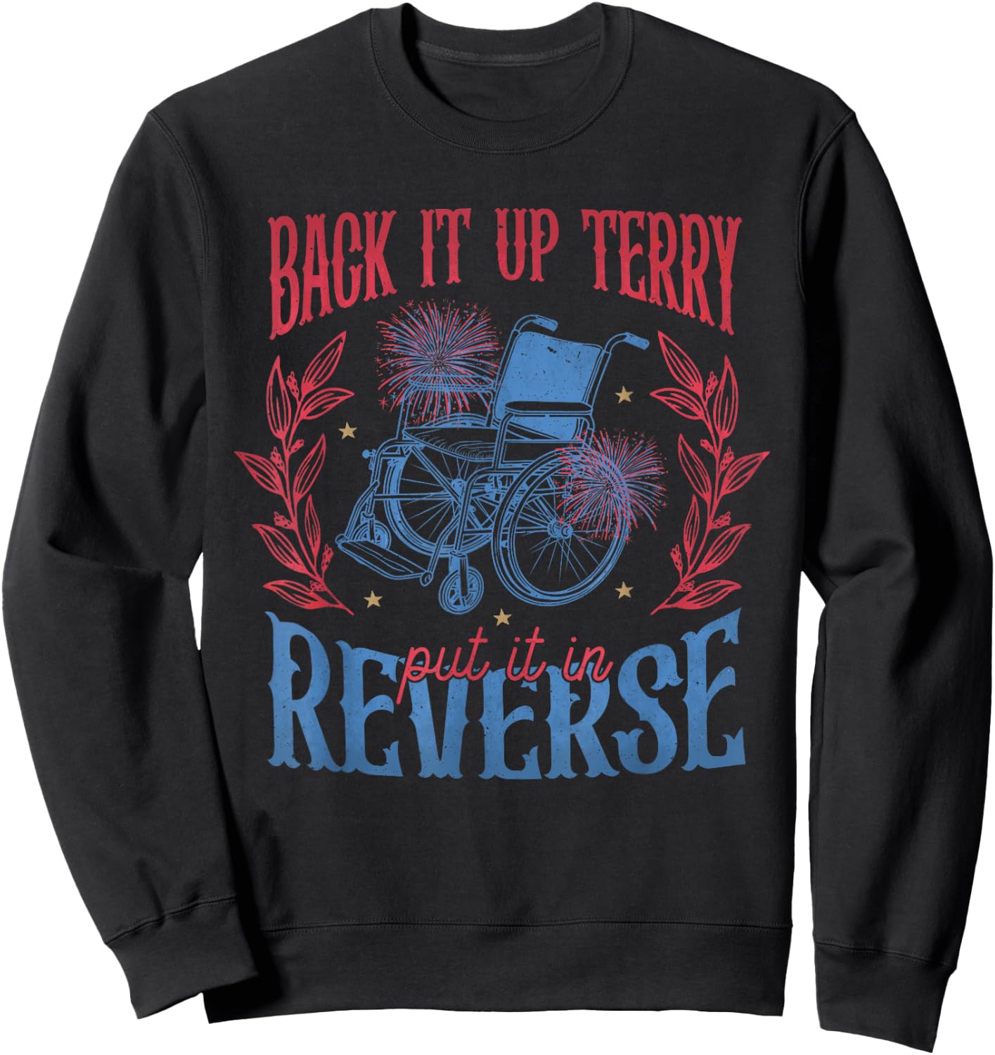Vintage 4th Of July Sweatshirt - Sweatshirt | Black