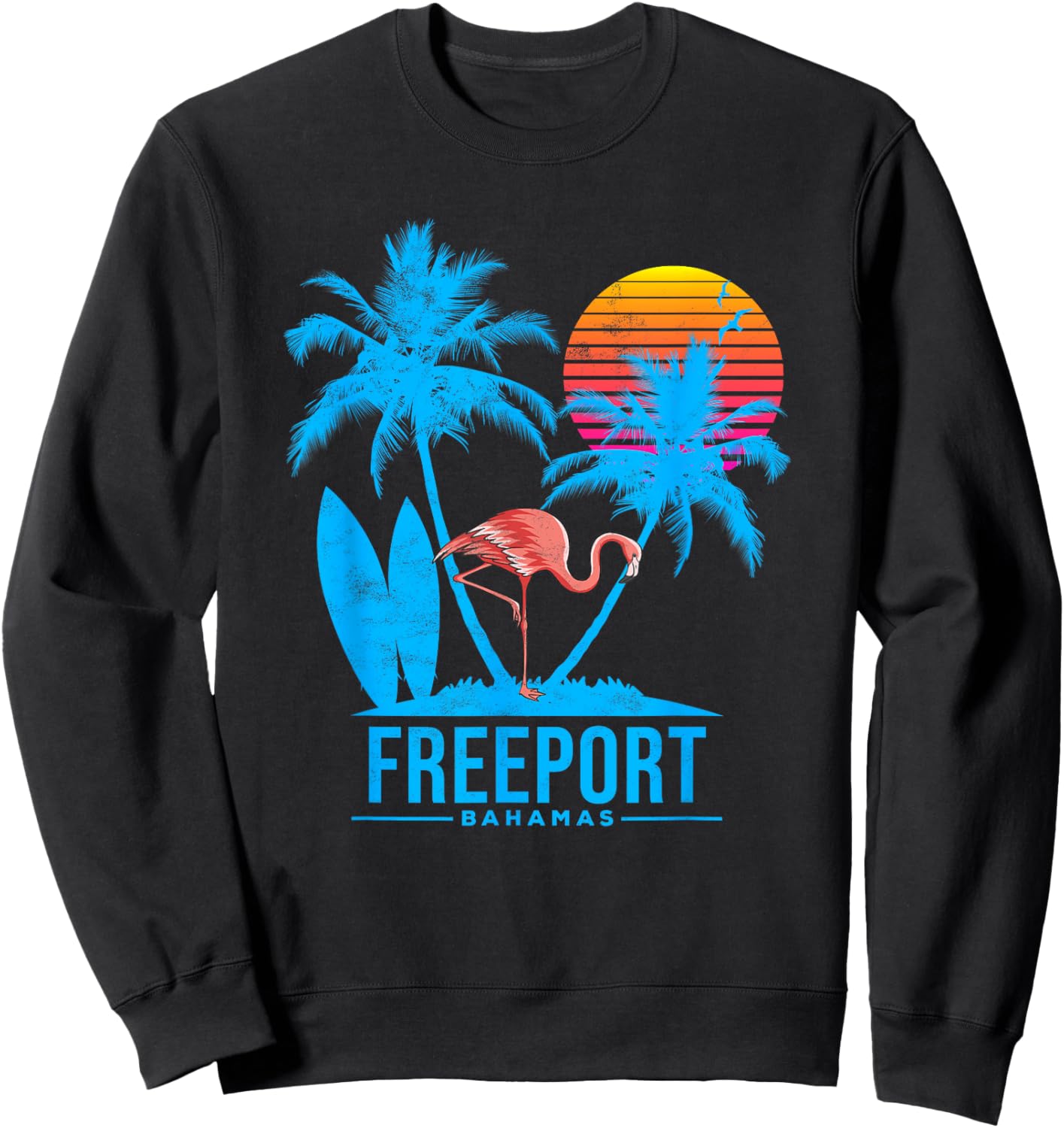 Bahamas, Freeport Sweatshirt - Sweatshirt | Black