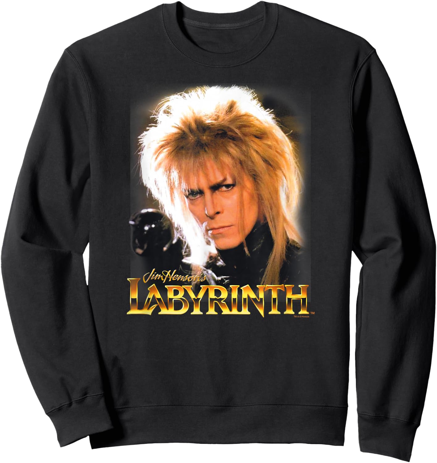 Labyrinth Jareth Sweatshirt - Sweatshirt | Black